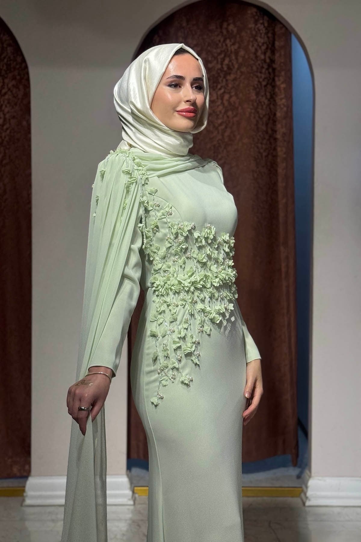TUAY Abiye 4614 Mint