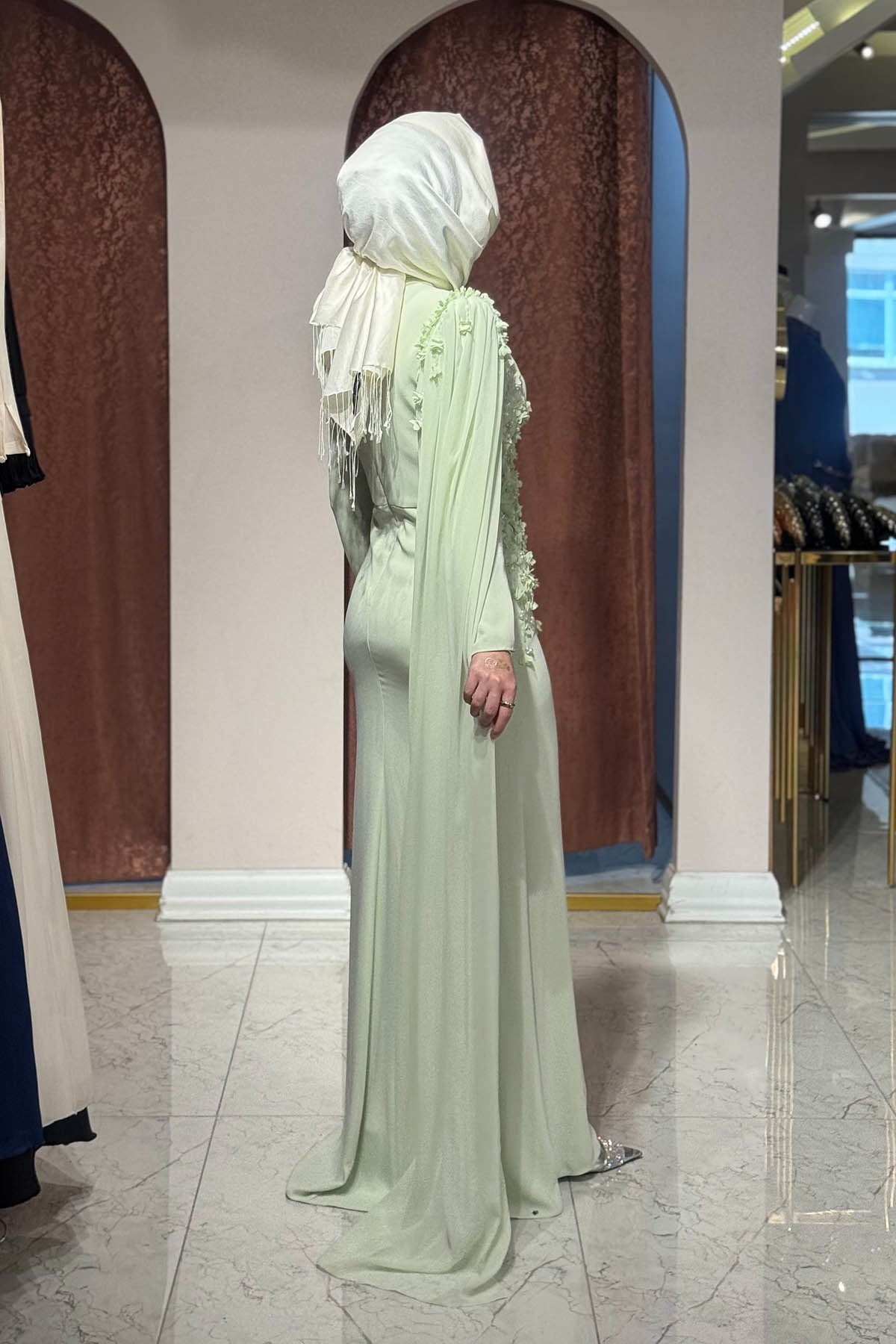 TUAY Abiye 4614 Mint
