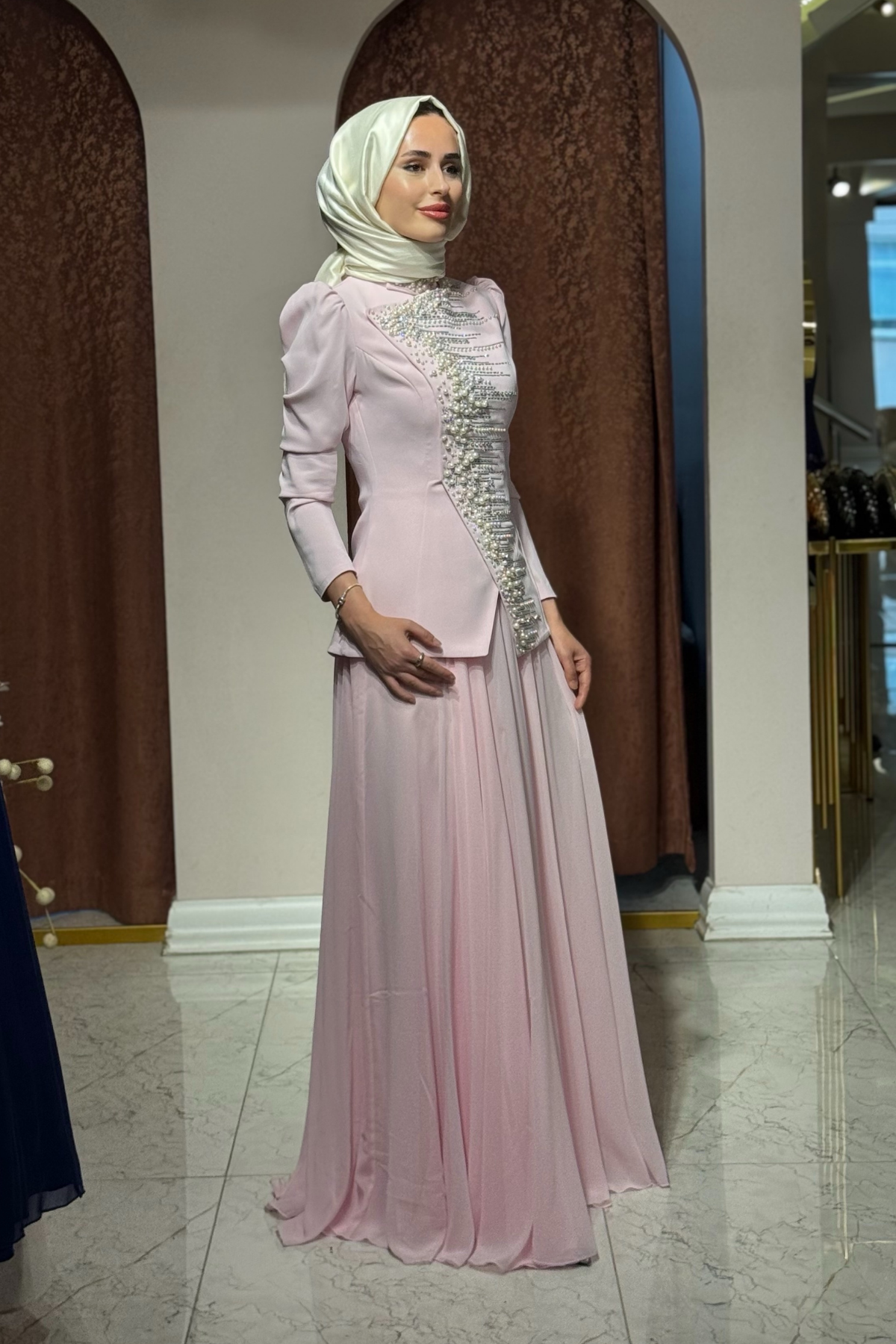 TUAY Abiye 4622 Pembe