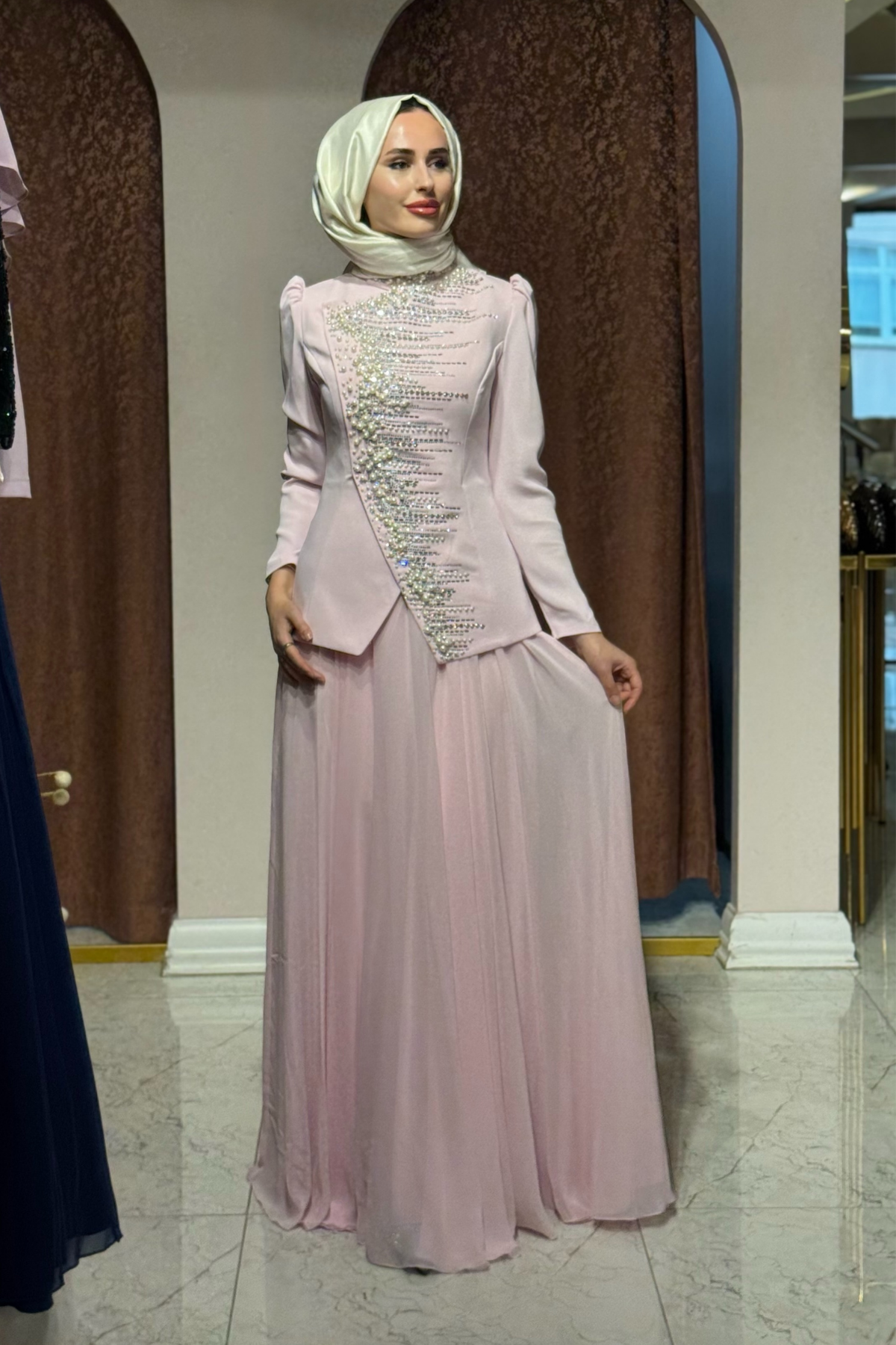 TUAY Abiye 4622 Pembe