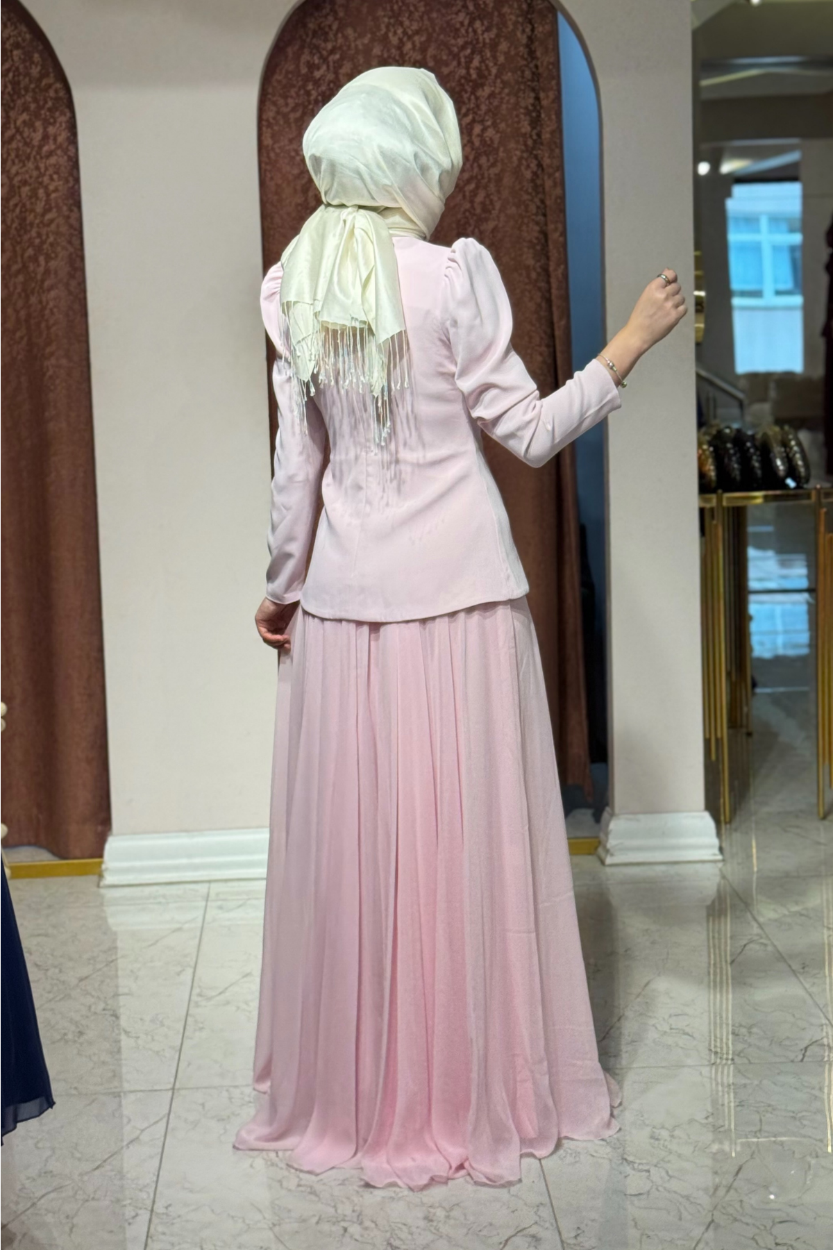 TUAY Abiye 4622 Pembe