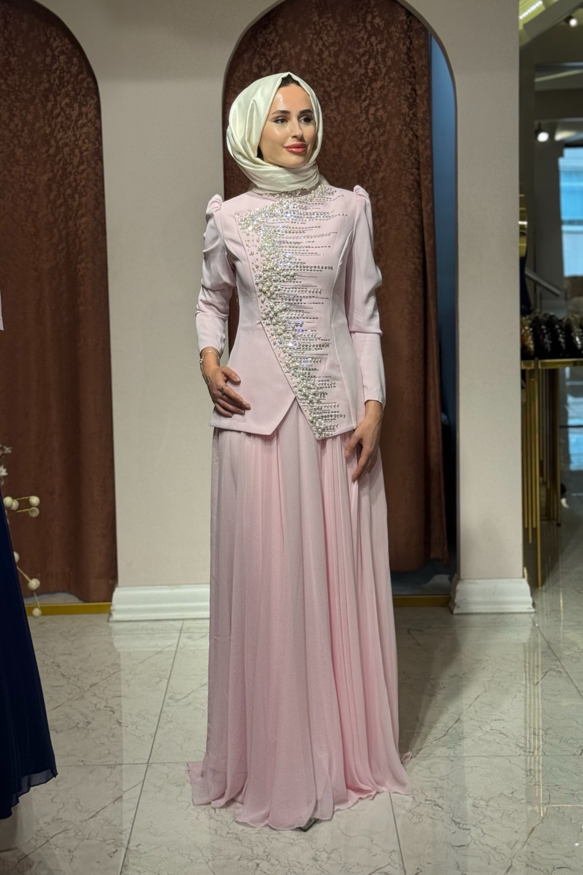 TUAY Abiye 4622 Pembe