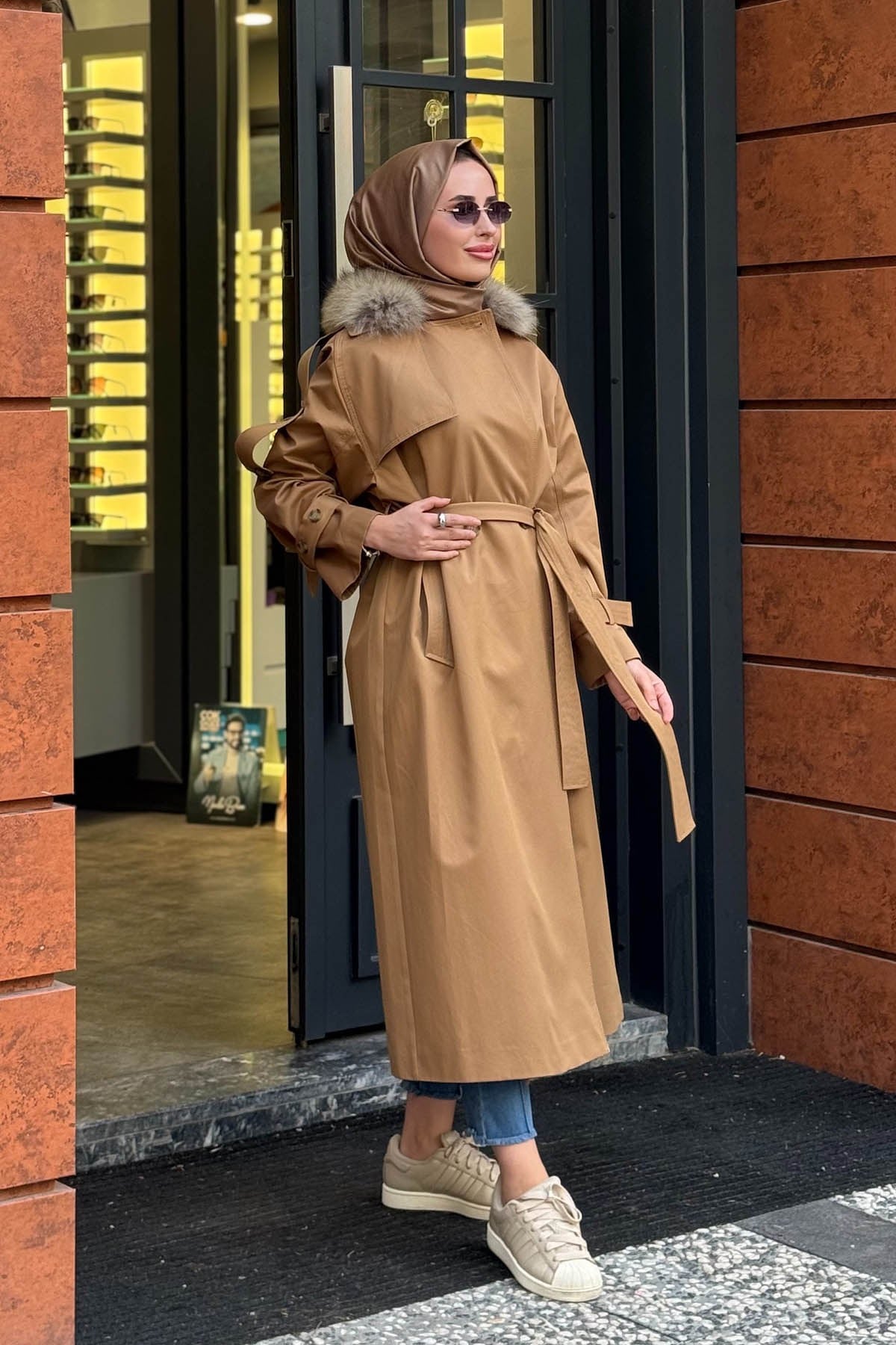 venöve Cressida Trenç 27FWTRN0001 Camel