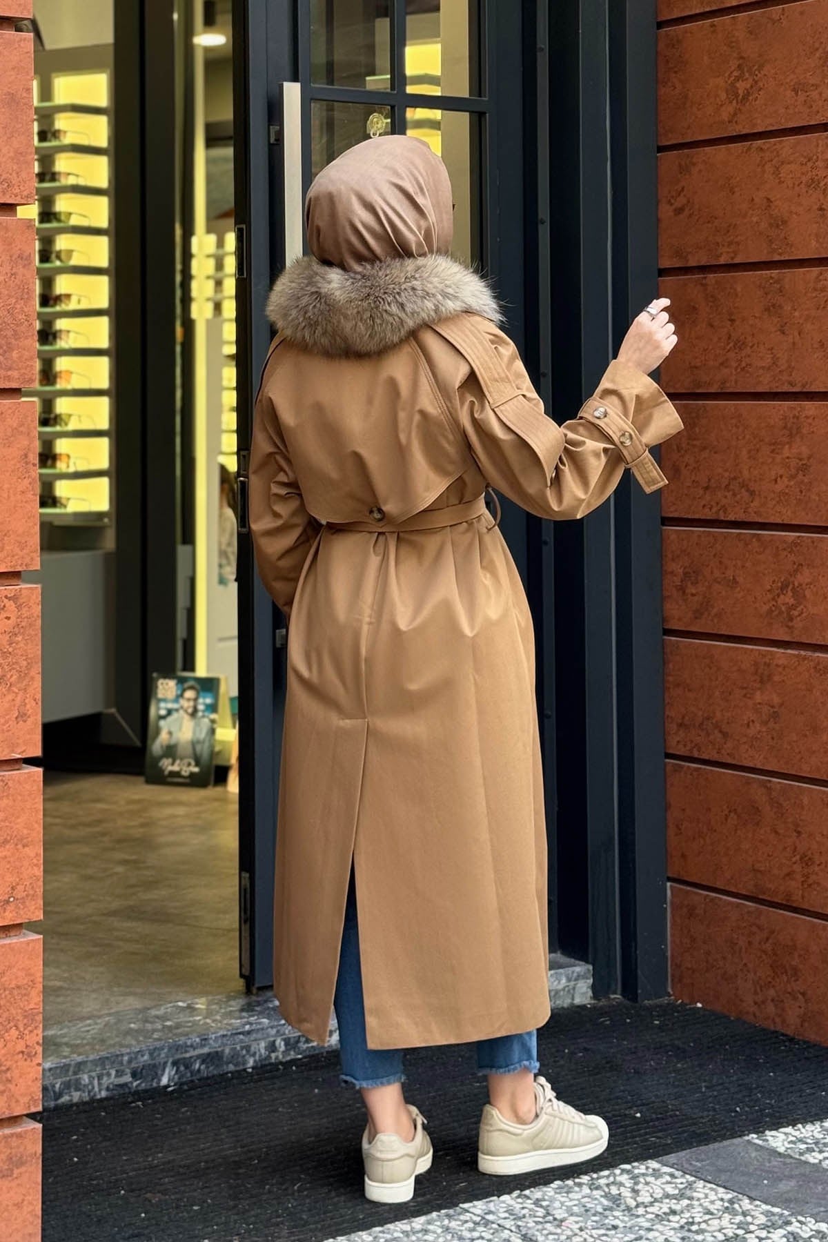 venöve Cressida Trenç 27FWTRN0001 Camel