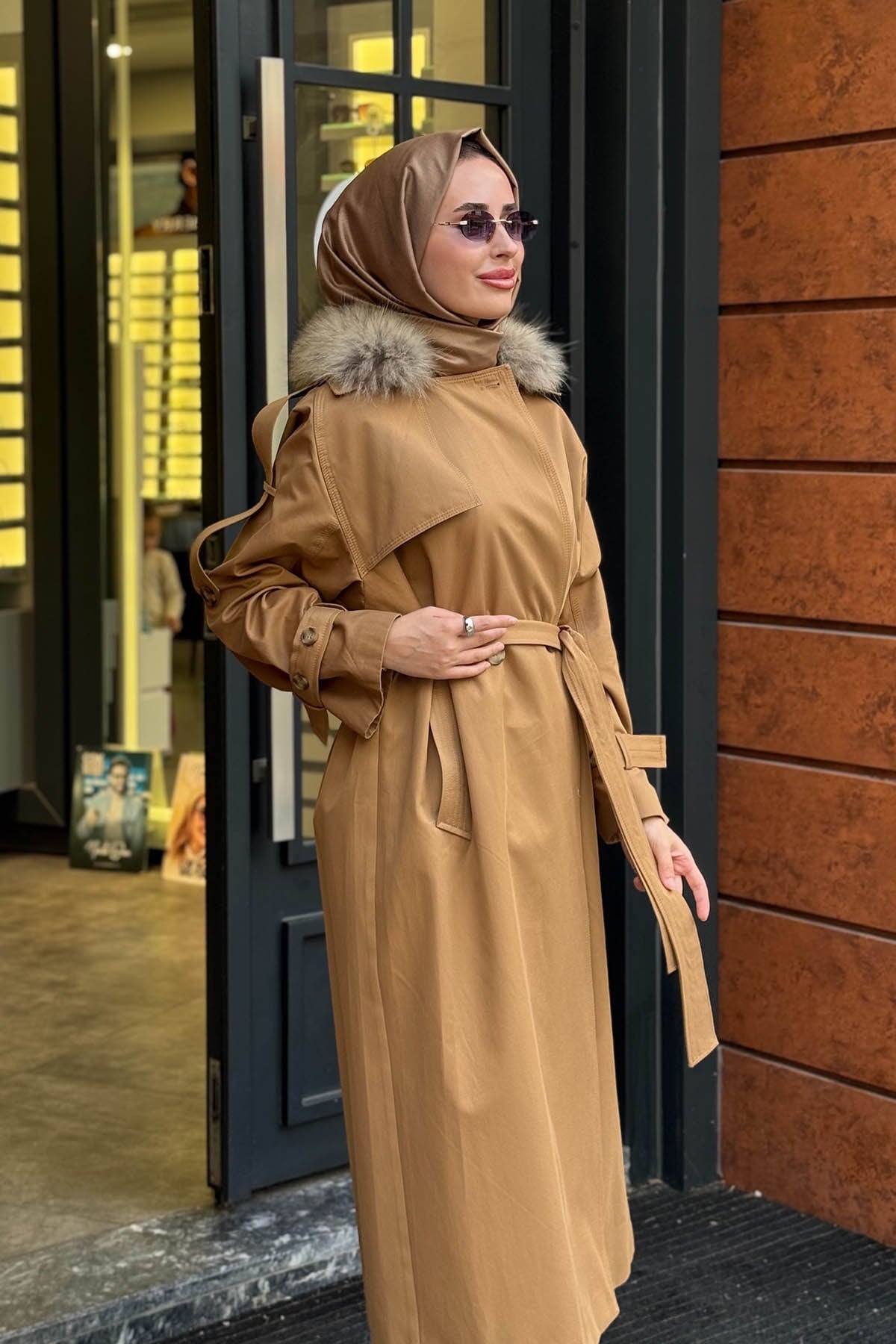 venöve Cressida Trenç 27FWTRN0001 Camel