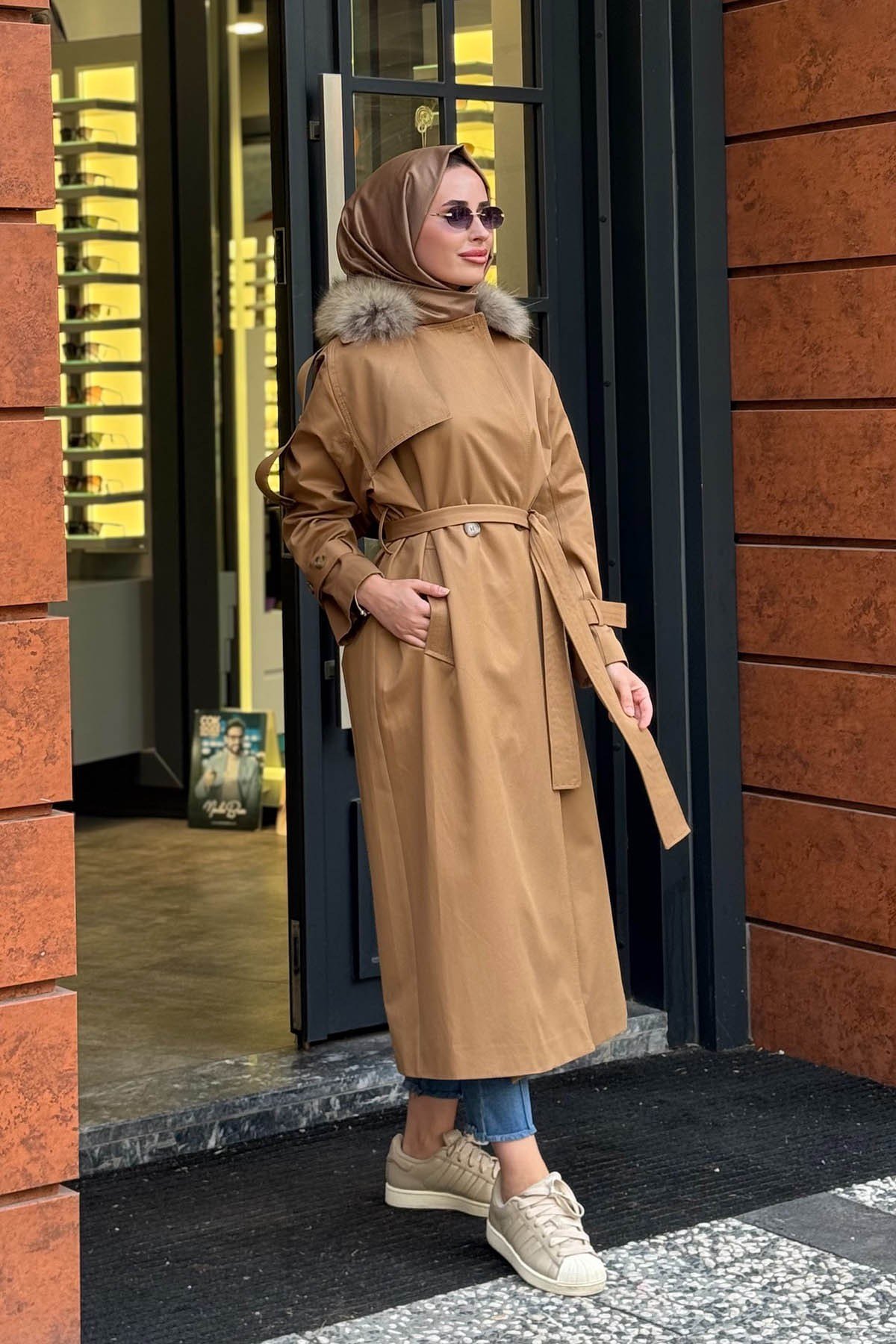 venöve Cressida Trenç 27FWTRN0001 Camel