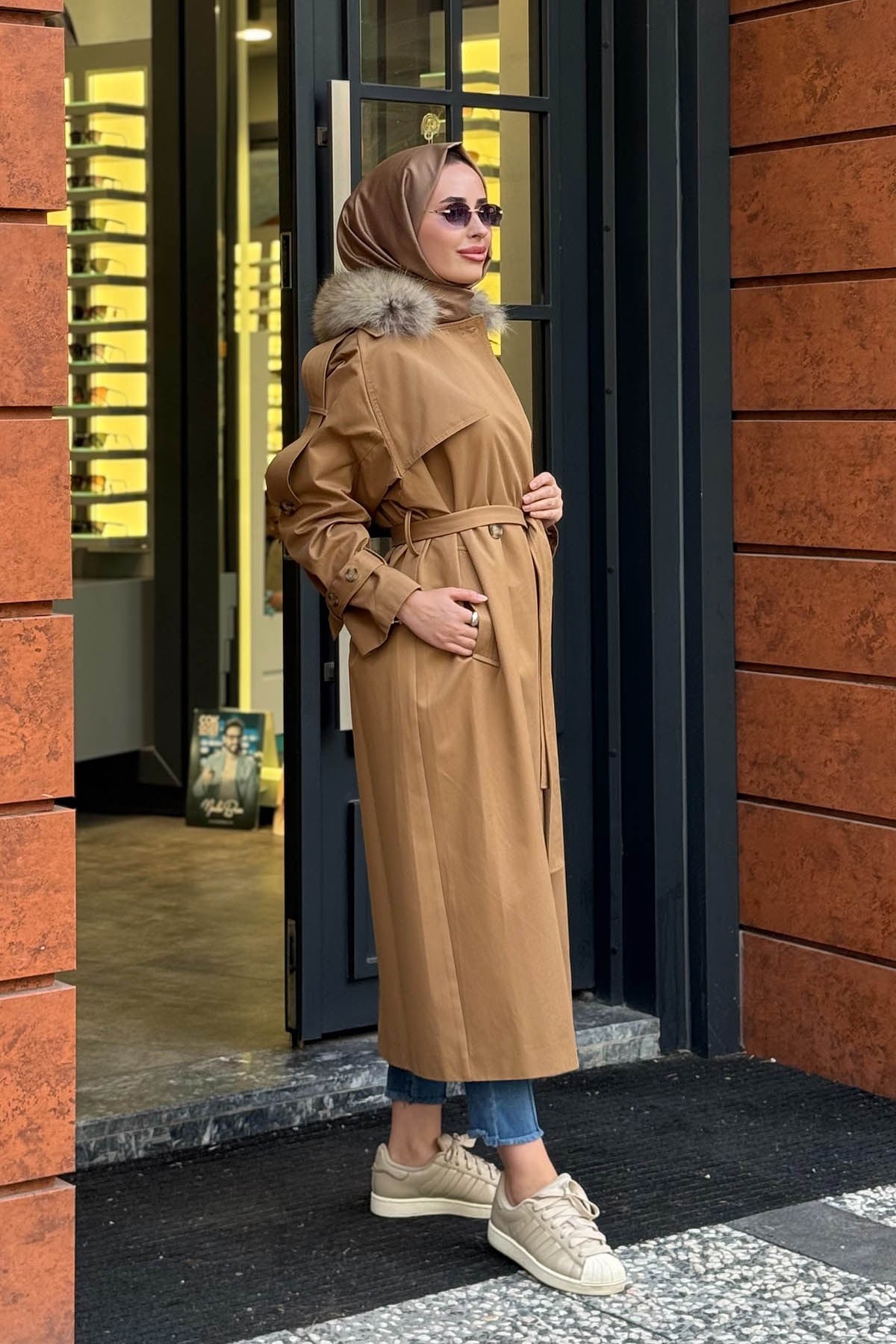 venöve Cressida Trenç 27FWTRN0001 Camel