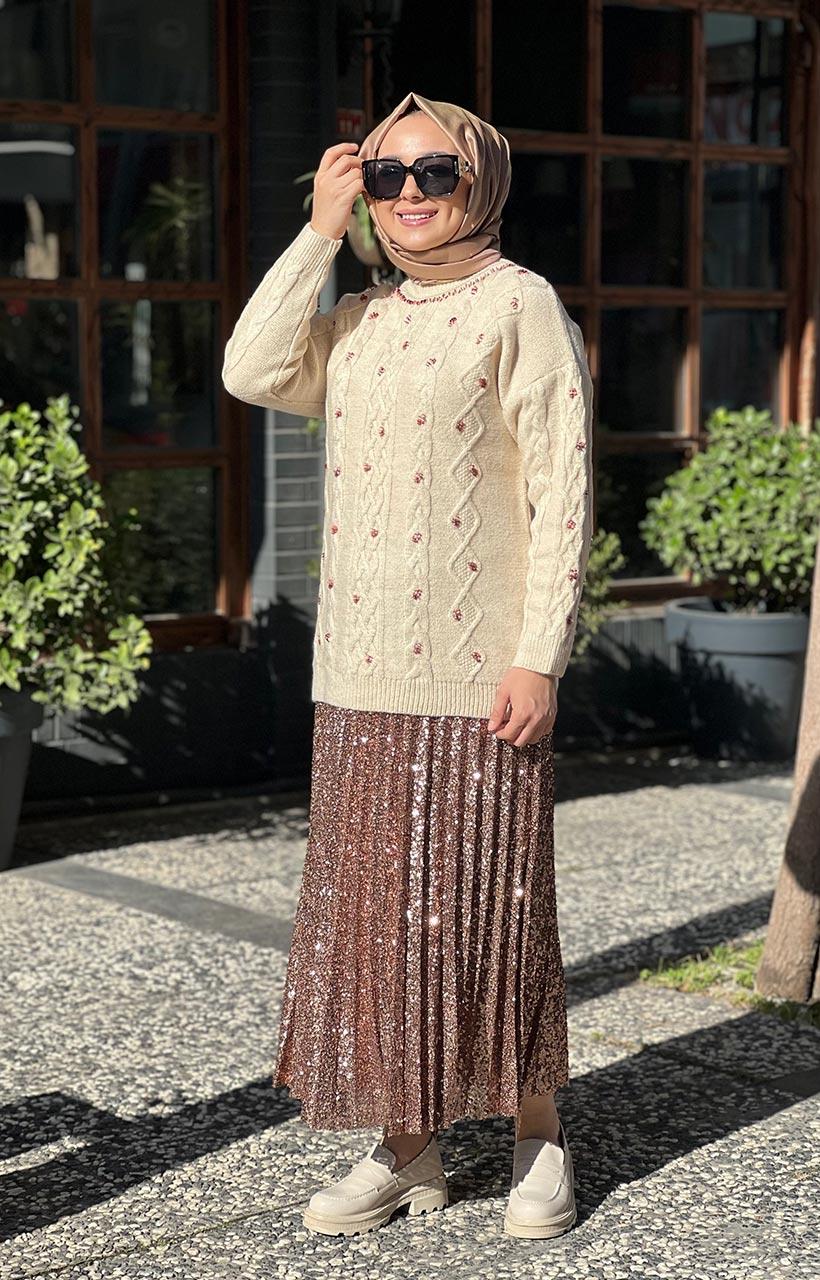 venöve Kazak 24FWTRI0001 Ekru