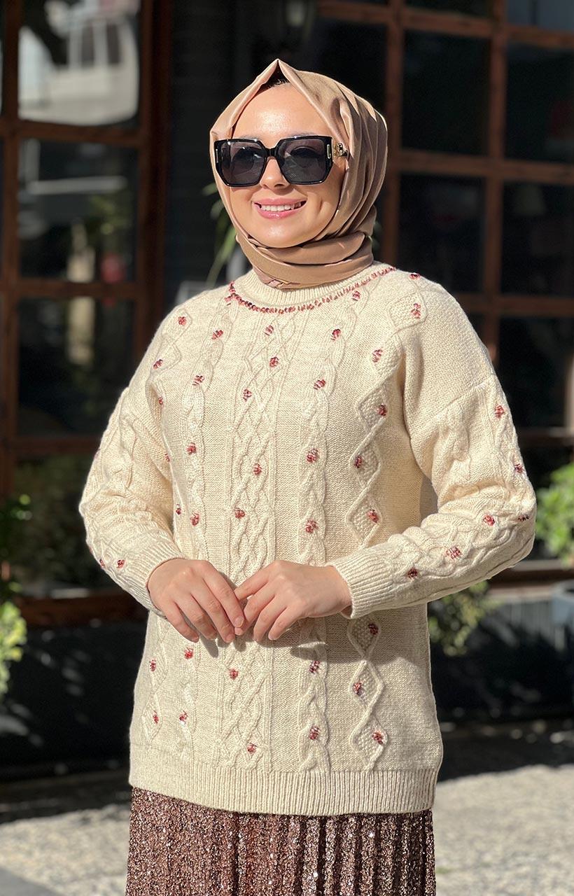 venöve Kazak 24FWTRI0001 Ekru