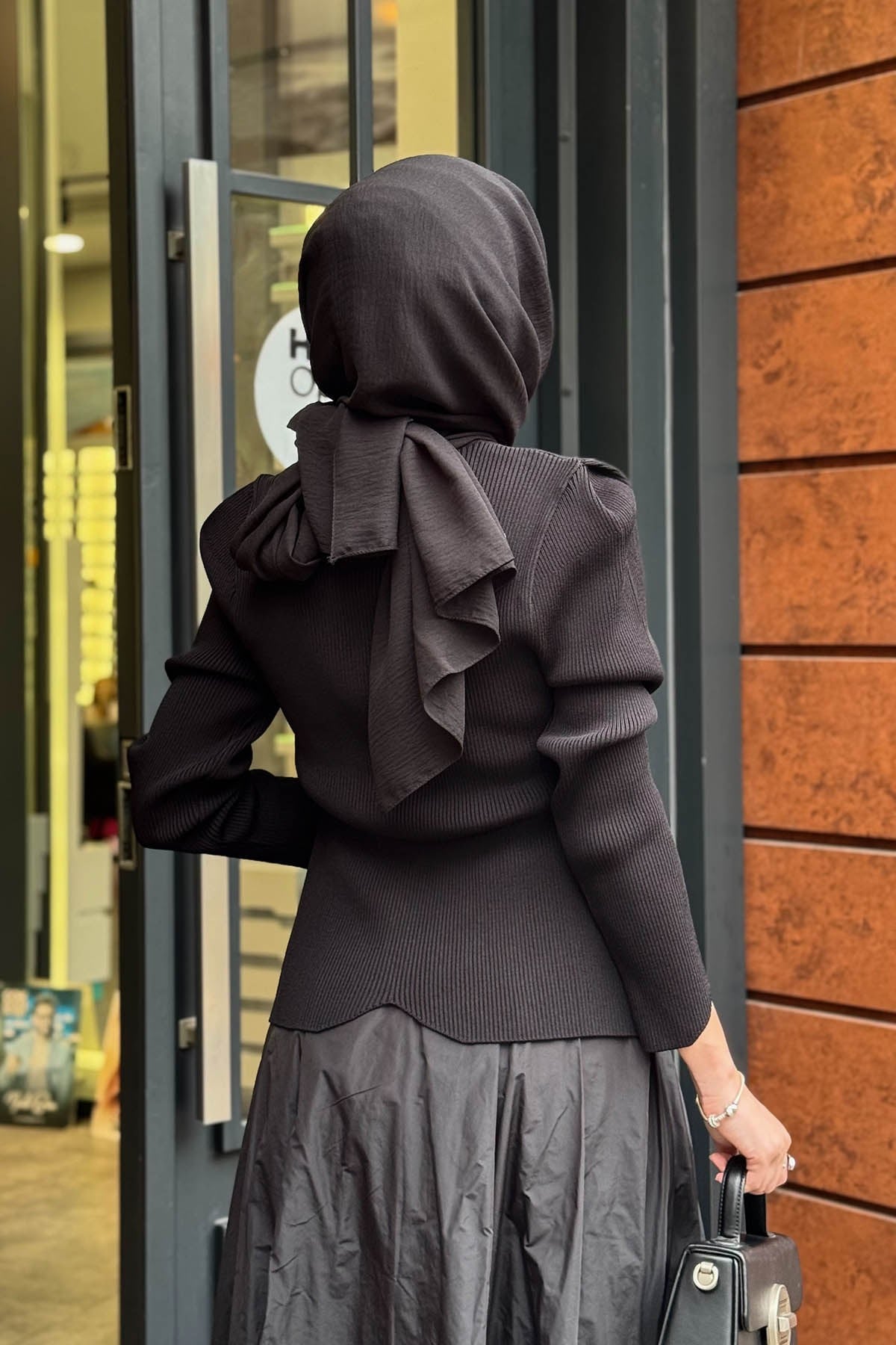 venöve Natalie Triko Hırka 27FWTRI0013 Siyah