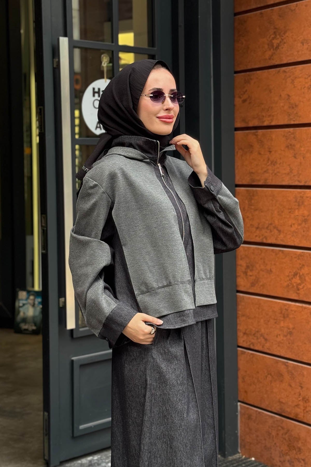 venöve Rori Pantolonlu Takım 27FWCEK0001T Siyah