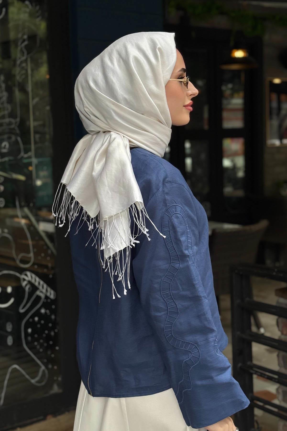 venöve Tunik 26SSTUN0017 Lacivert