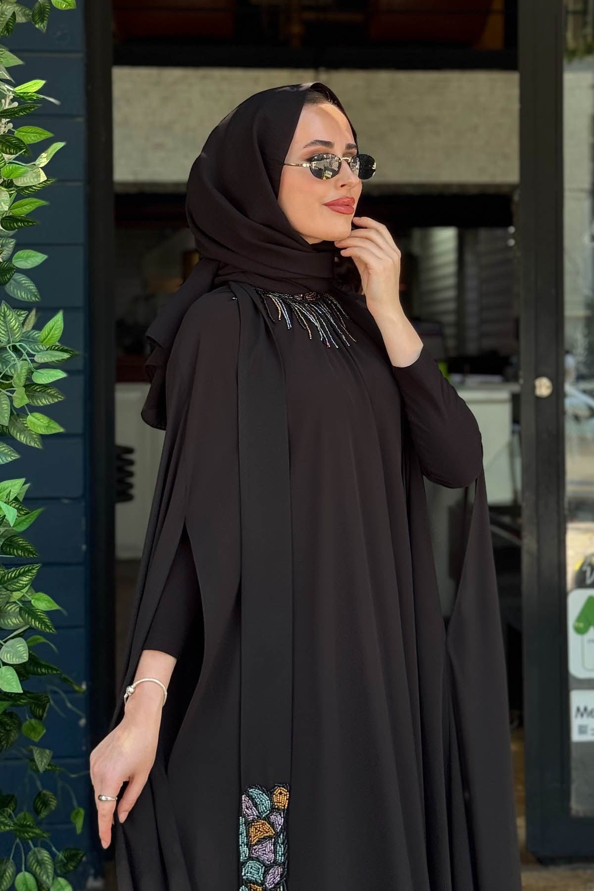 WHITE CORNER Abiye 3247 Siyah