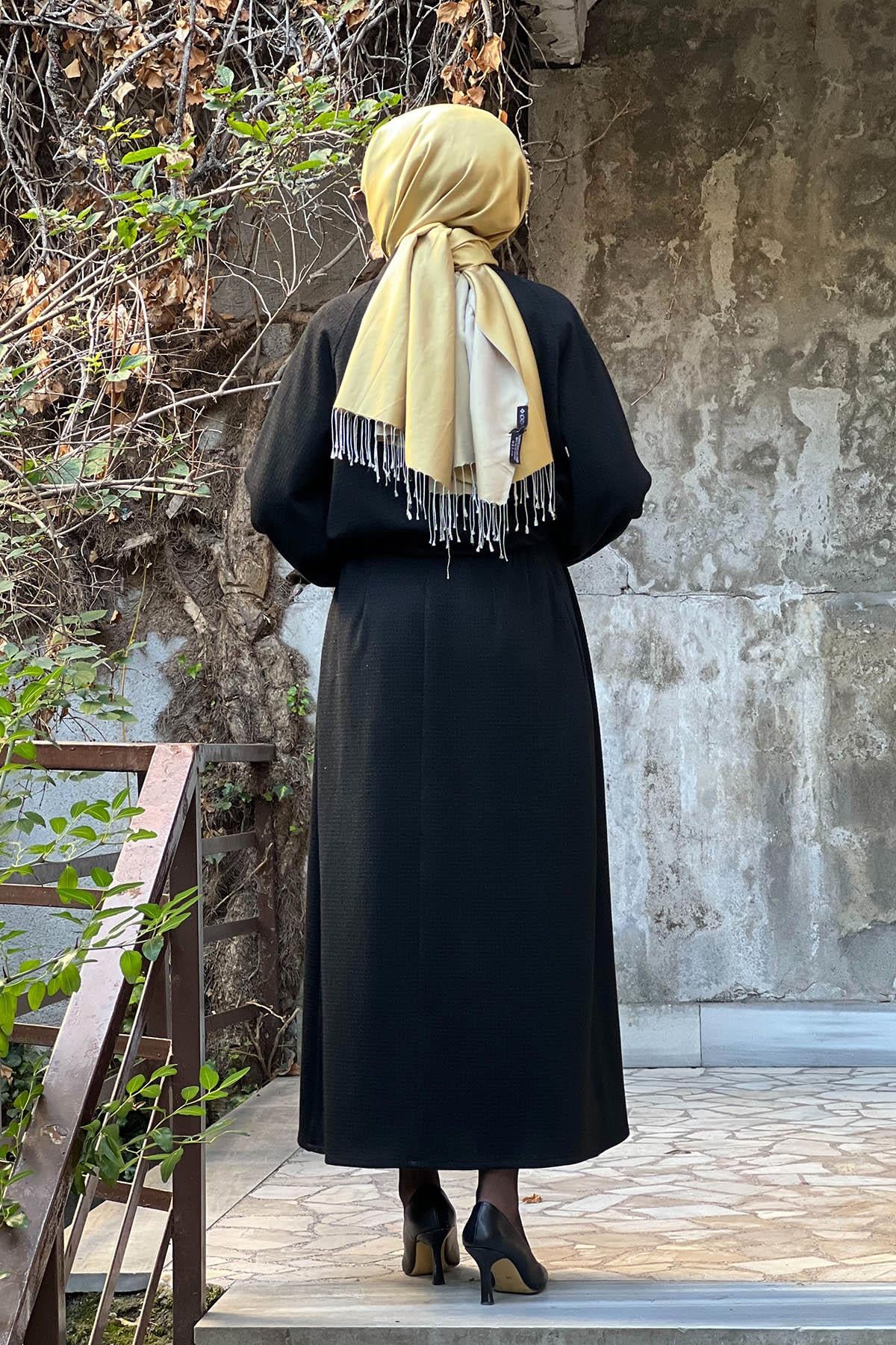 YESIM OZCAN Etek Takım 124K11004 Siyah