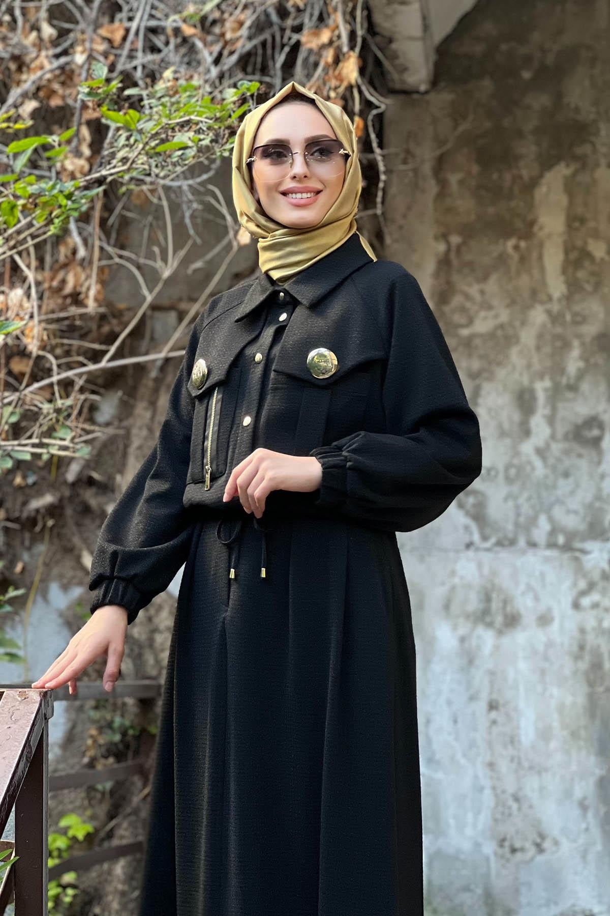 YESIM OZCAN Etek Takım 124K11004 Siyah