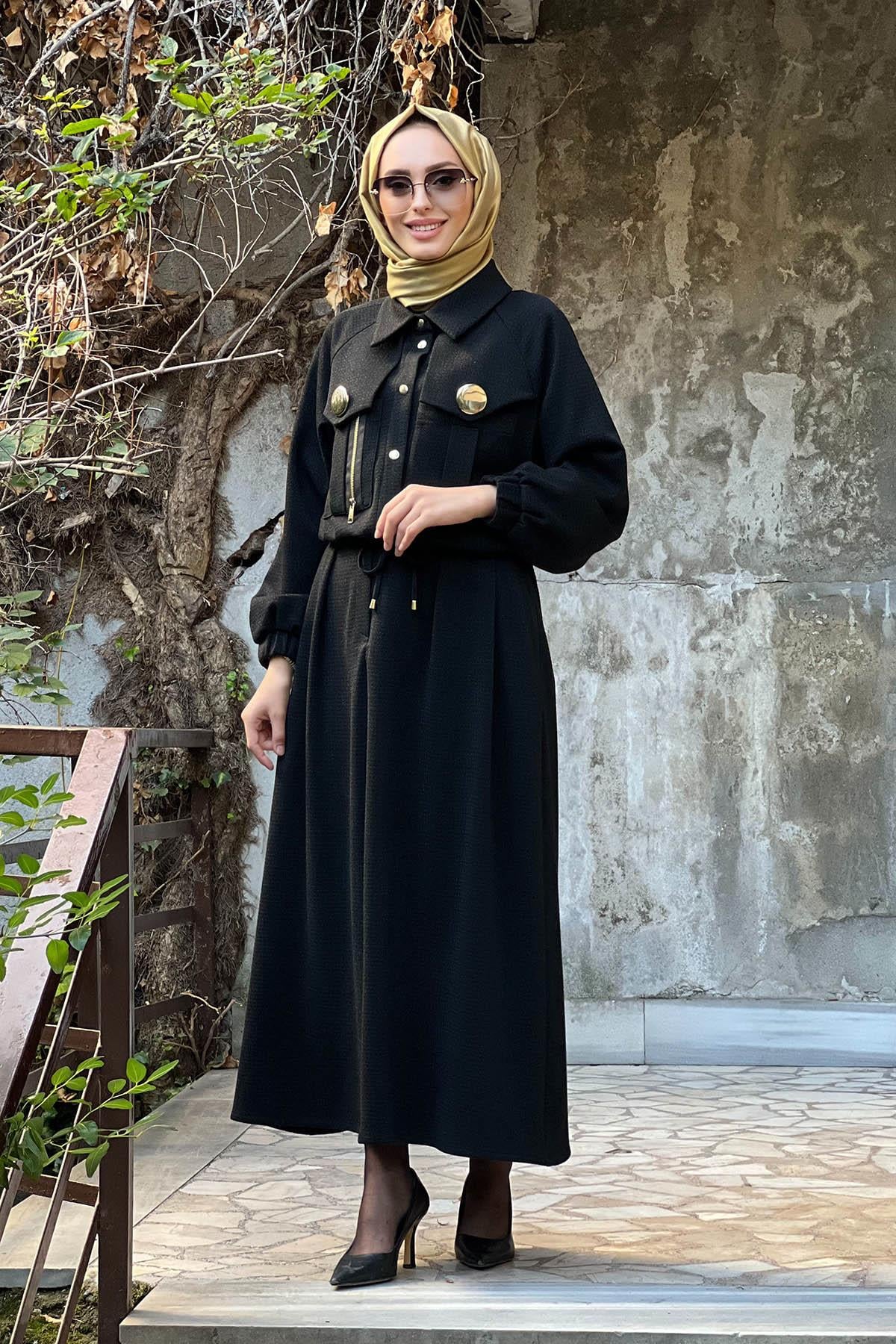 YESIM OZCAN Etek Takım 124K11004 Siyah