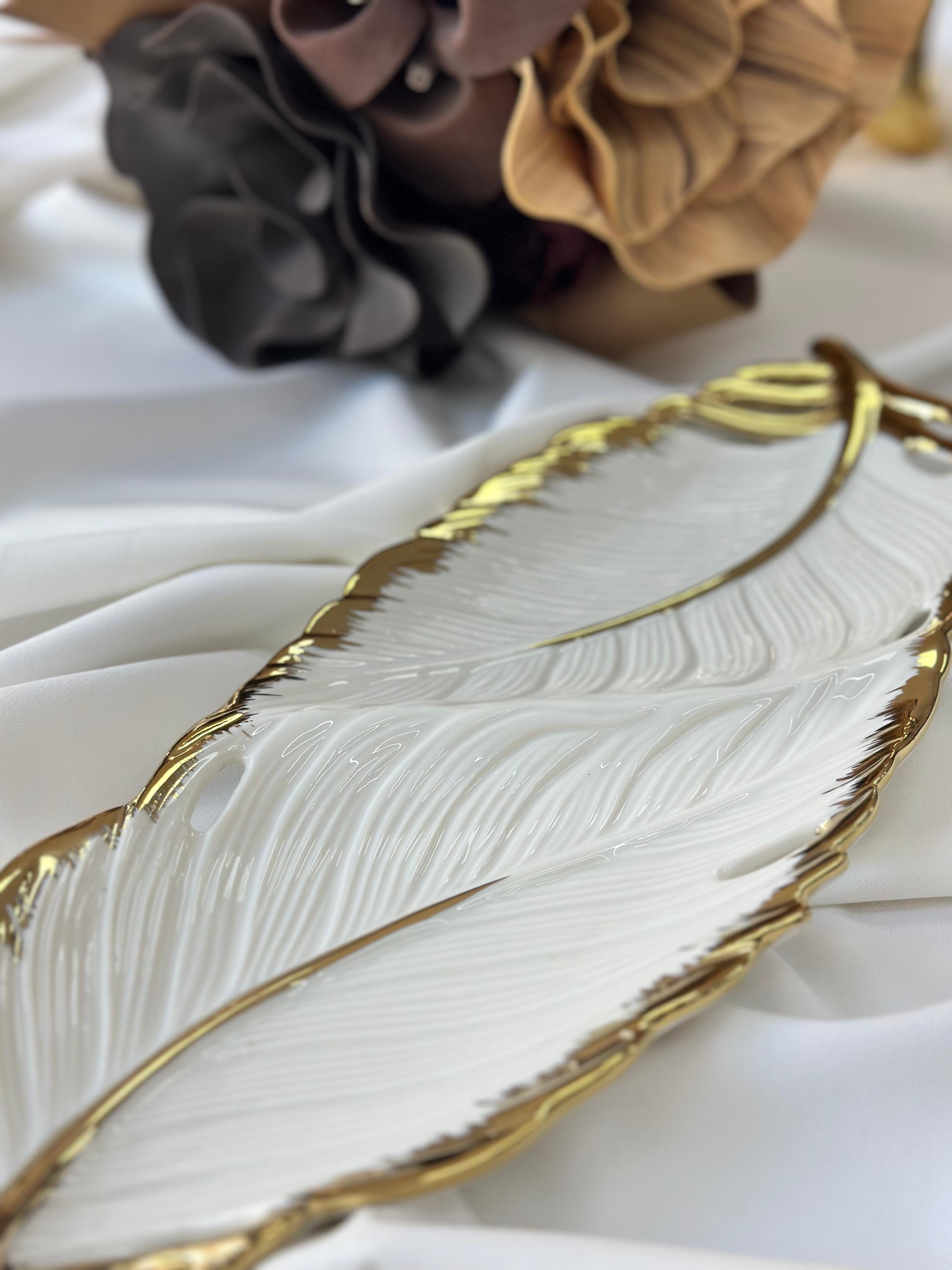 Albero 2 Bölmeli Sunum Tabak 44 Cm