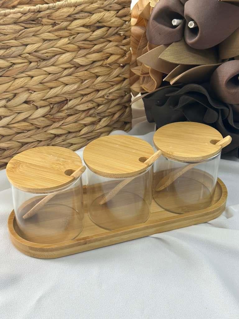 Bambu Cam 3'lü Reçellik