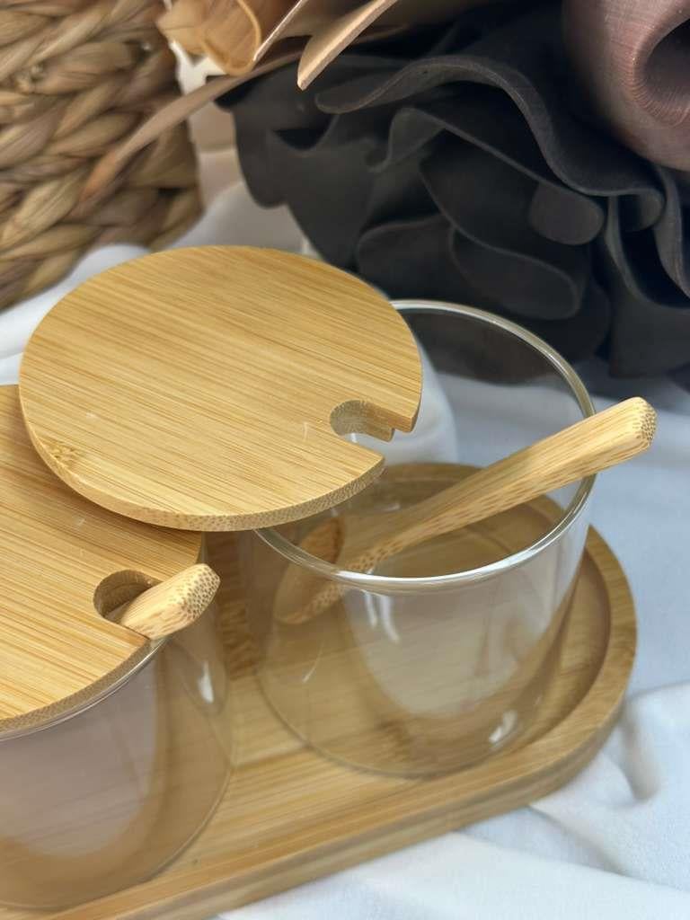 Bambu Cam 3'lü Reçellik