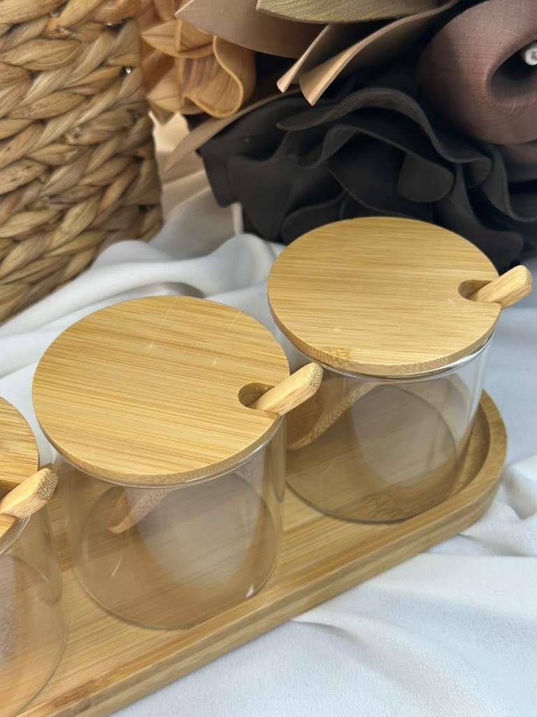 Bambu Cam 3'lü Reçellik