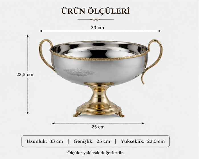 Black Pearl Gold Halat Desenli Kulplu Kase