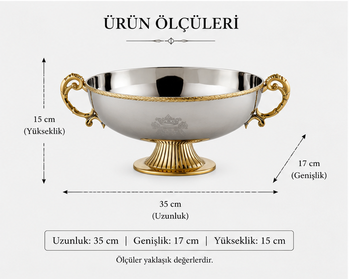 Black Pearl Gold Halat Desenli Kulplu Sunumluk