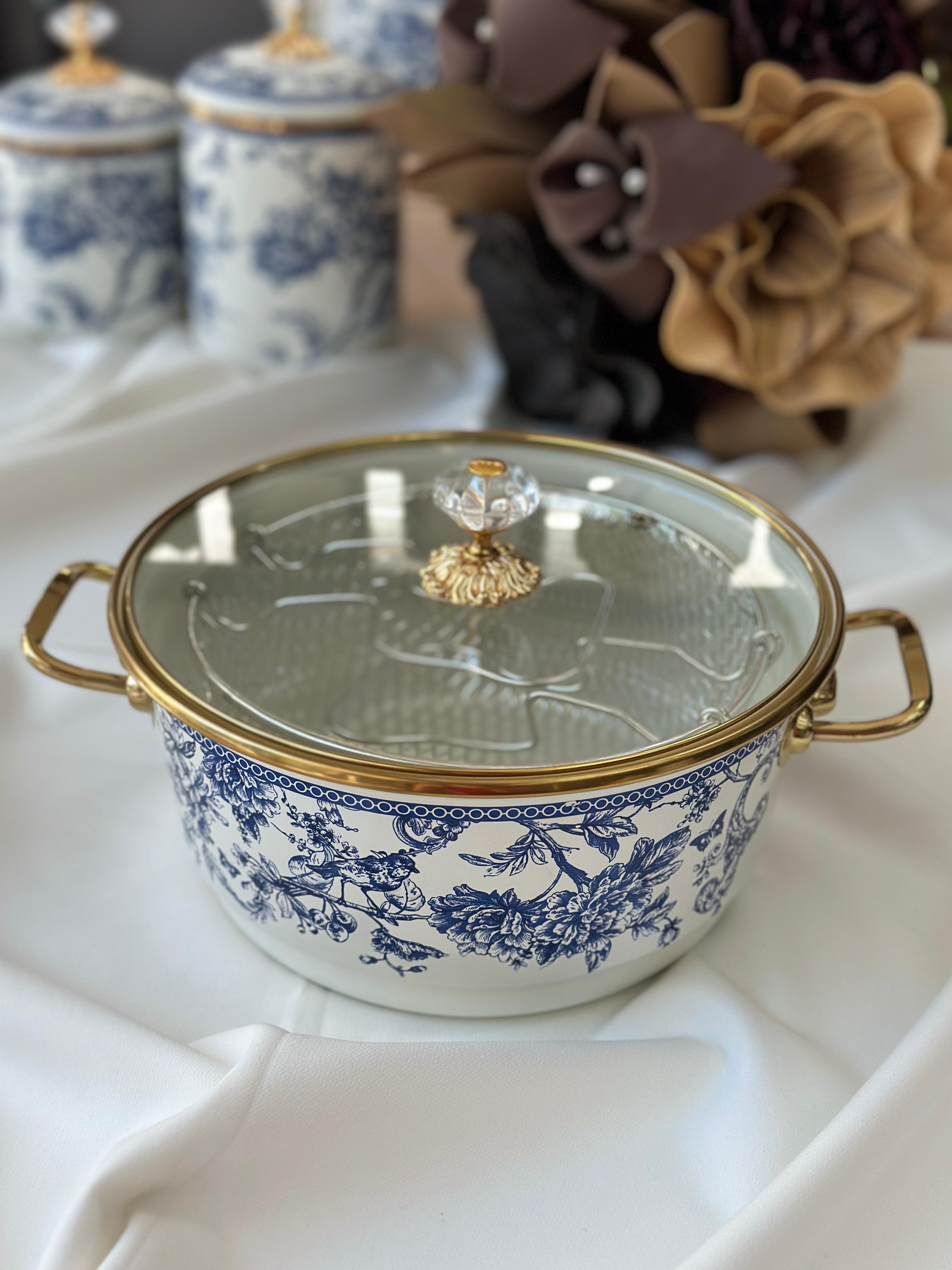 Blue Life Emaye Kızartma Tenceresi 22 Cm