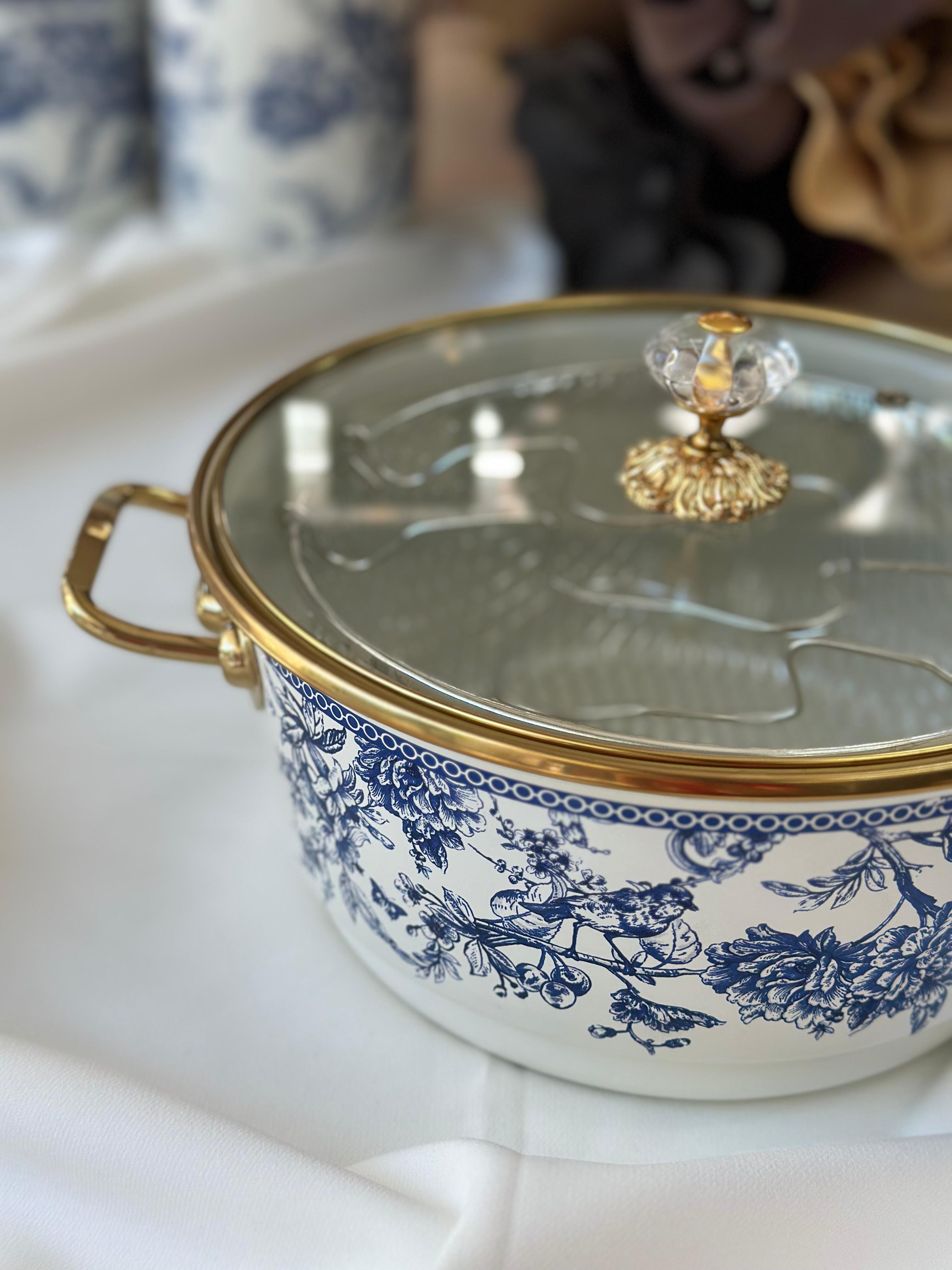 Blue Life Emaye Kızartma Tenceresi 22 Cm