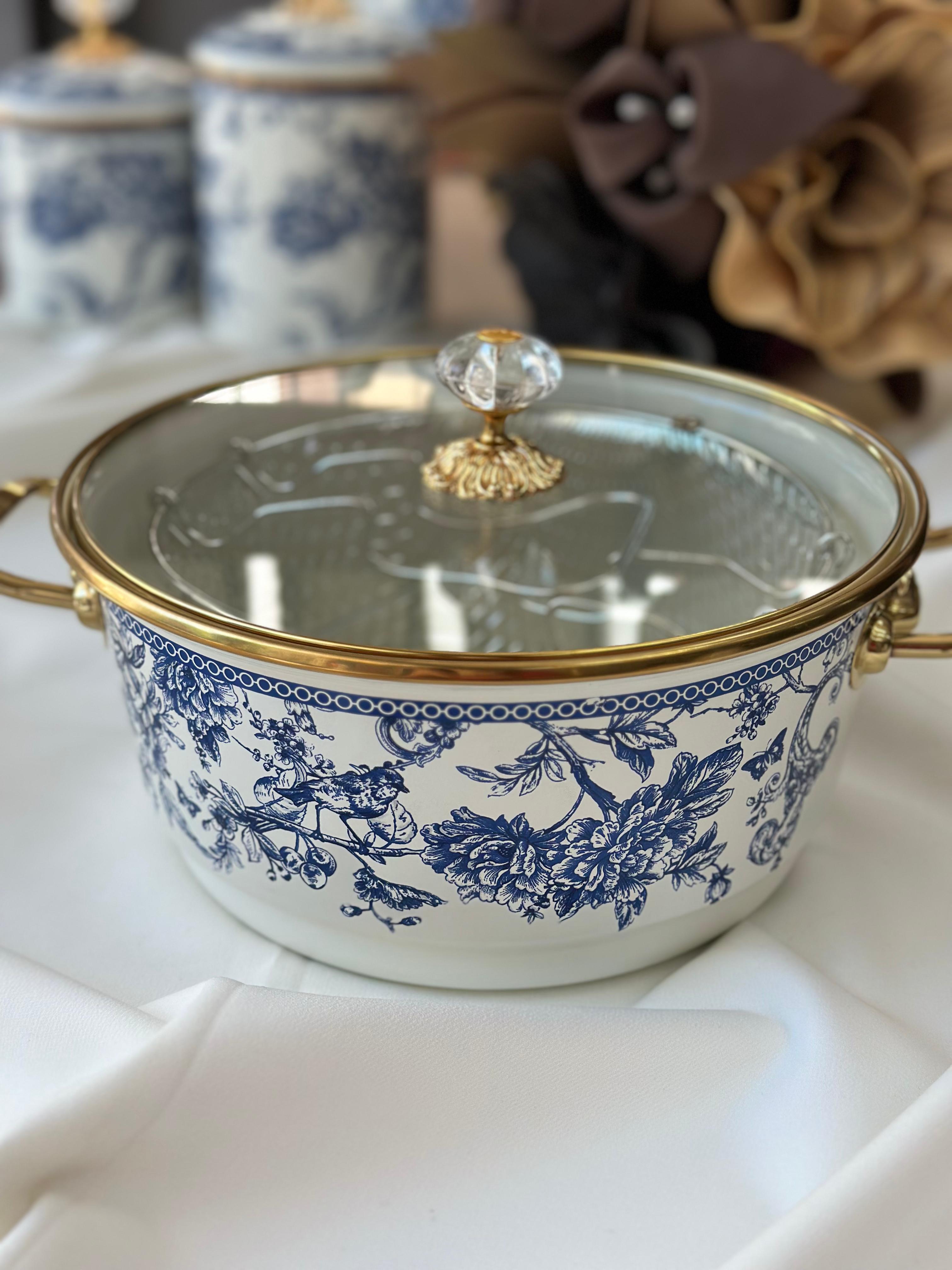 Blue Life Emaye Kızartma Tenceresi 22 Cm