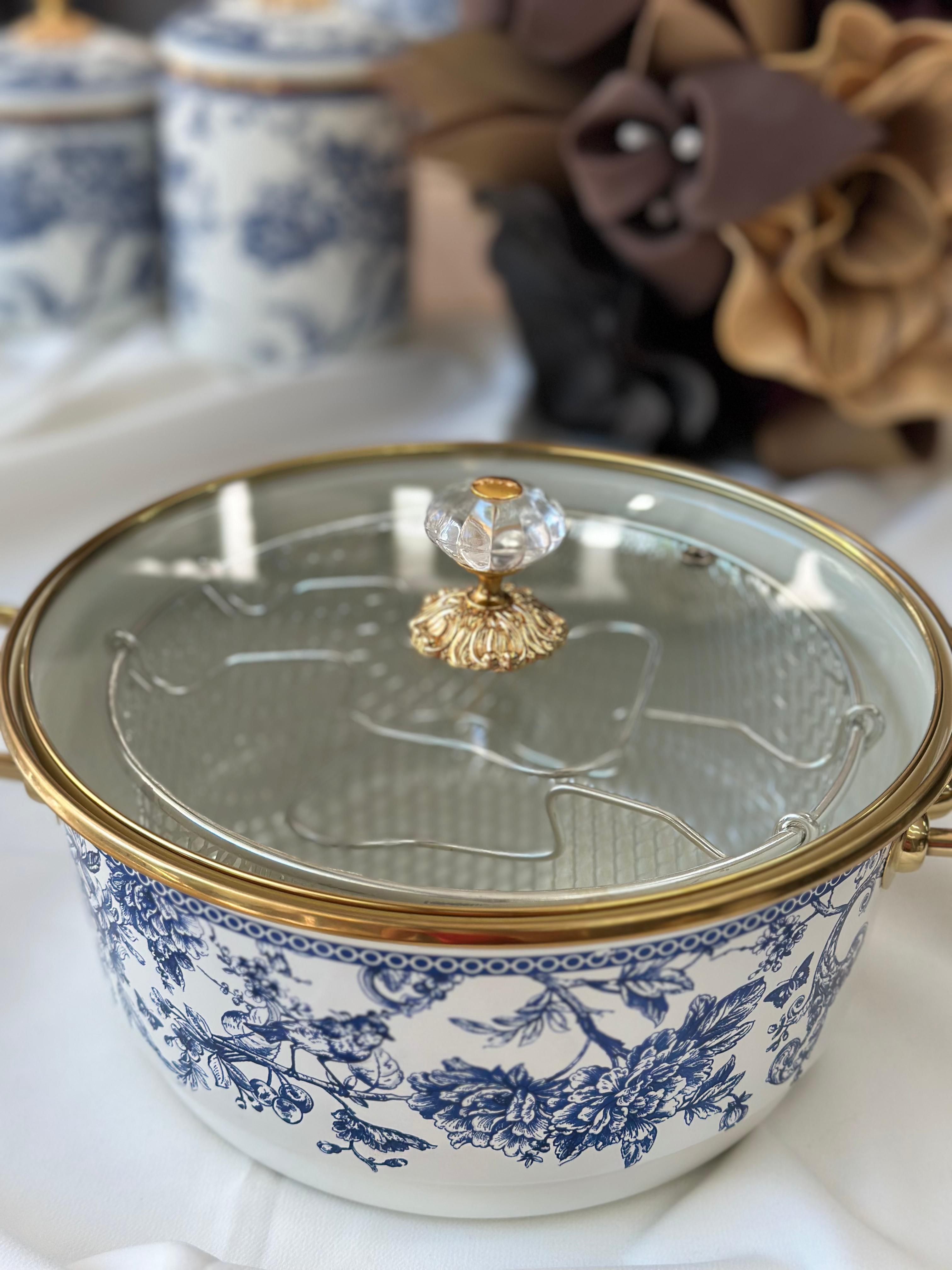 Blue Life Emaye Kızartma Tenceresi 22 Cm