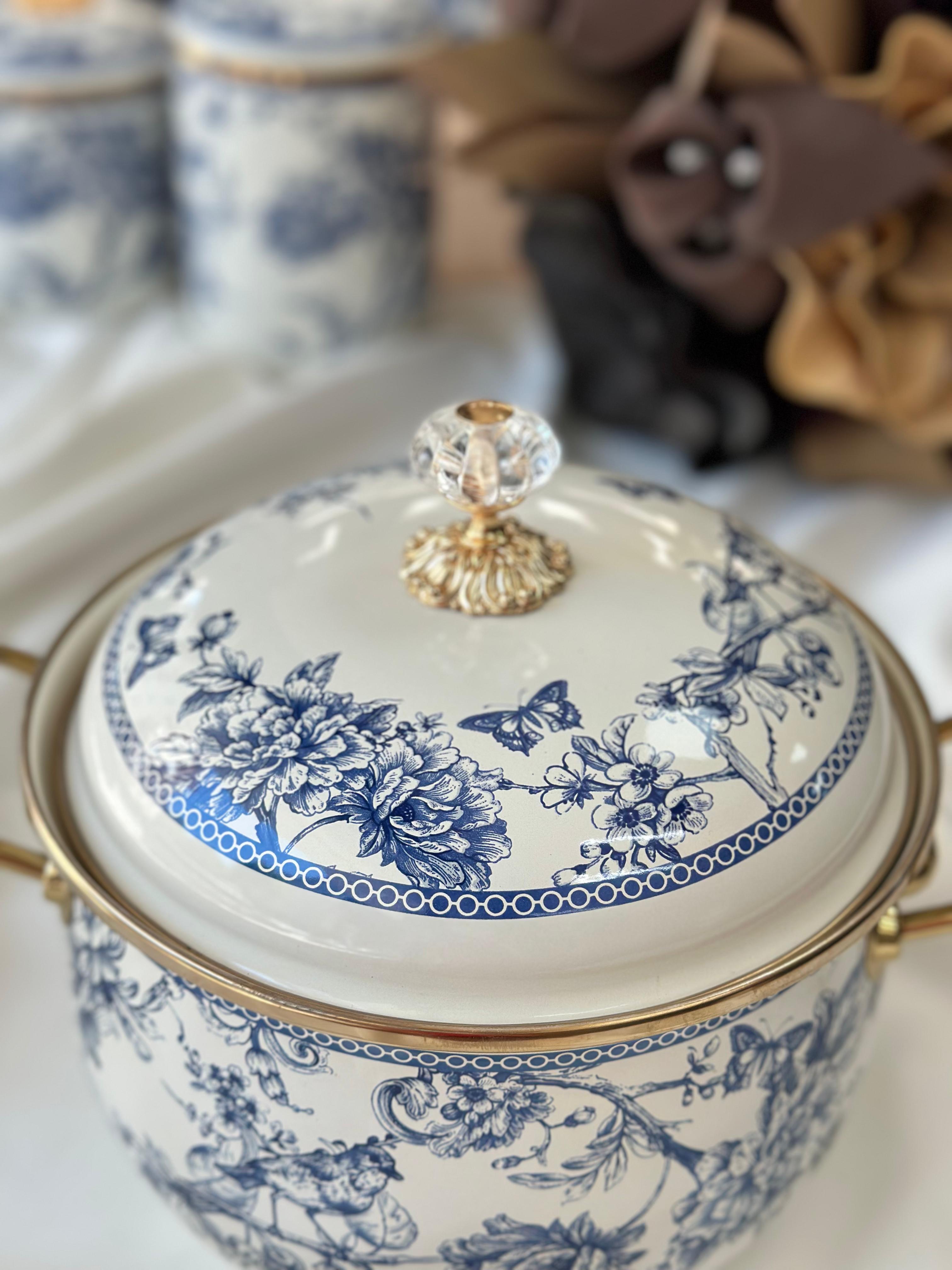 Blue Life Emaye Tencere