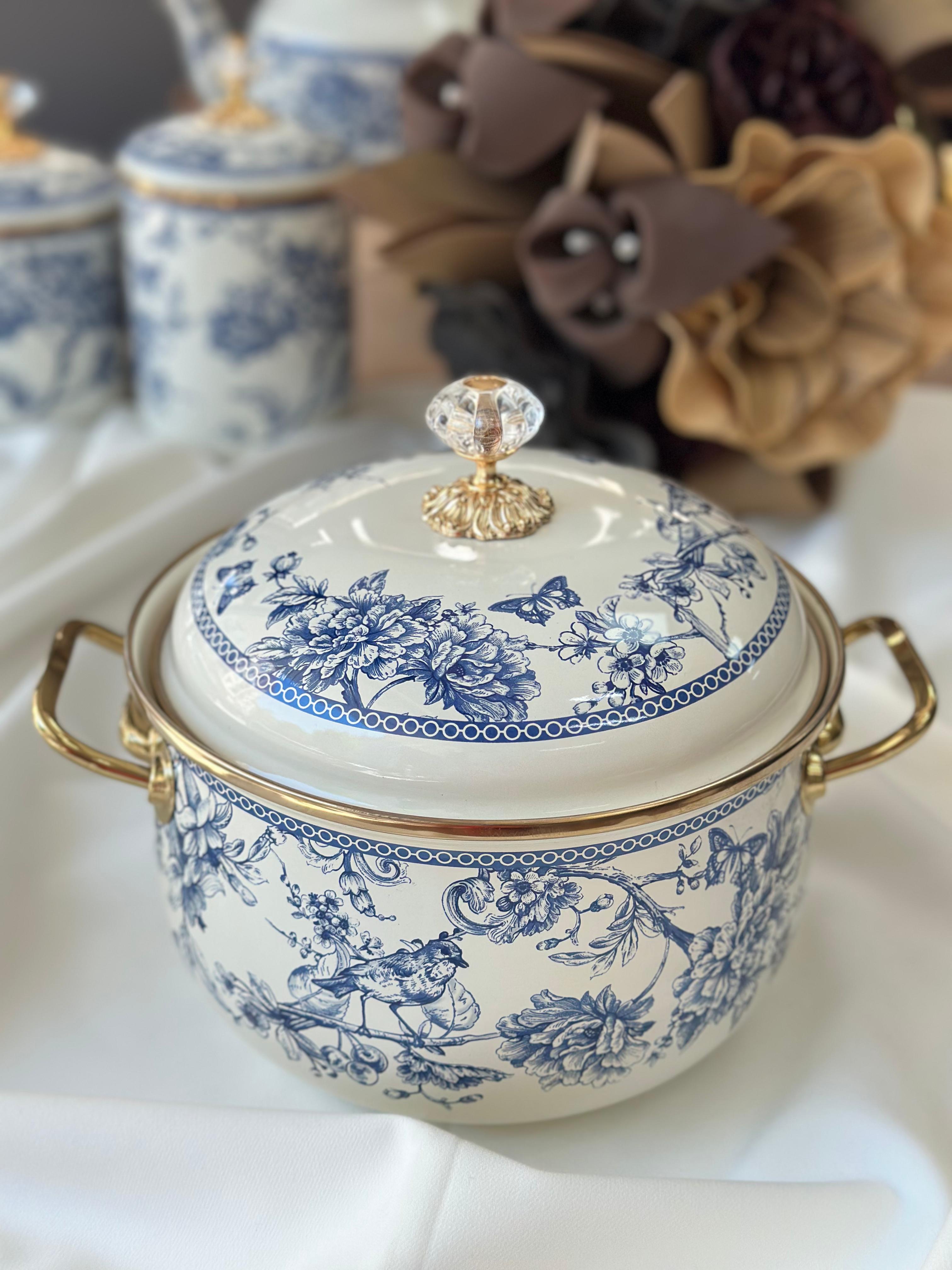 Blue Life Emaye Tencere