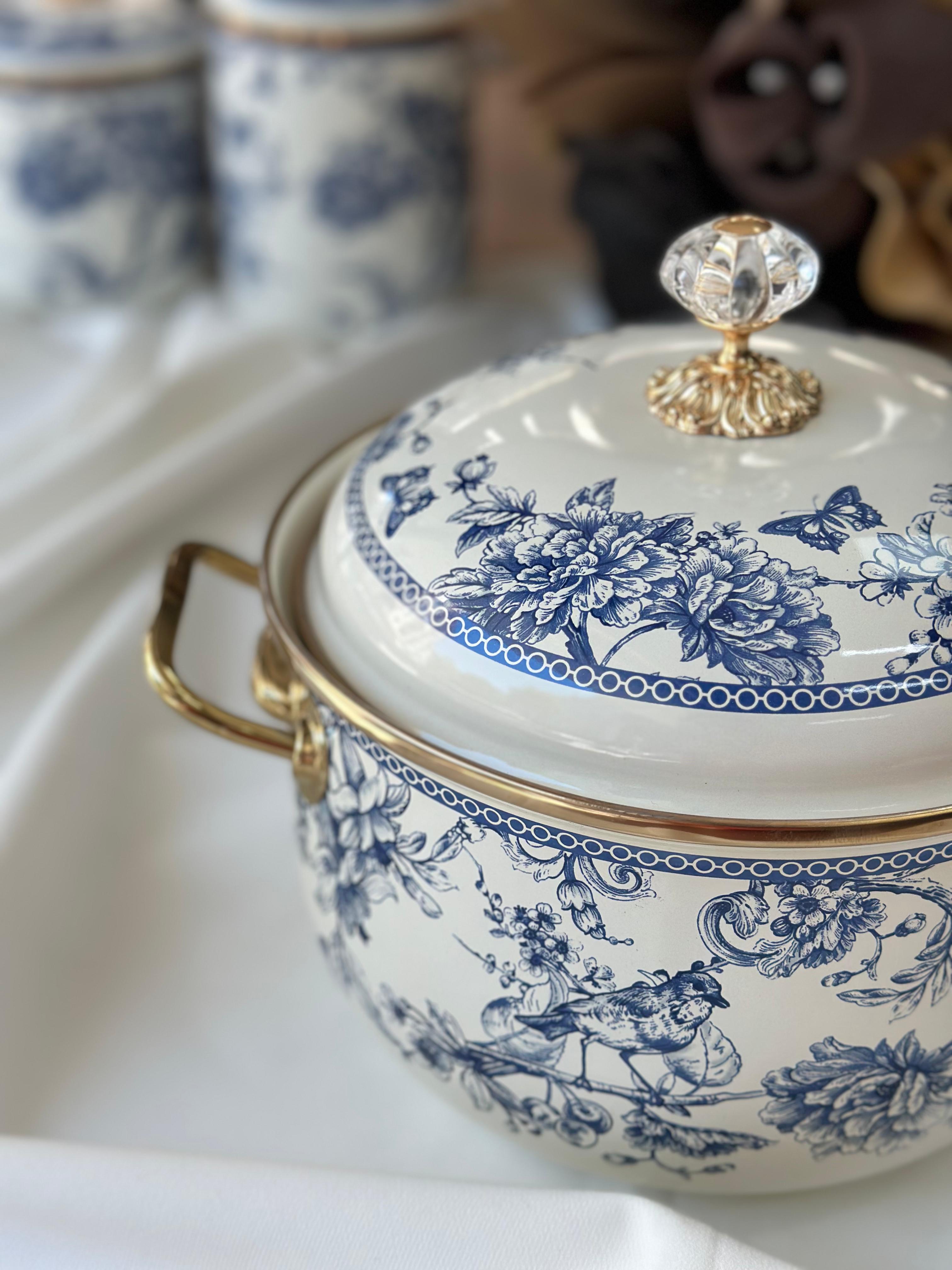 Blue Life Emaye Tencere