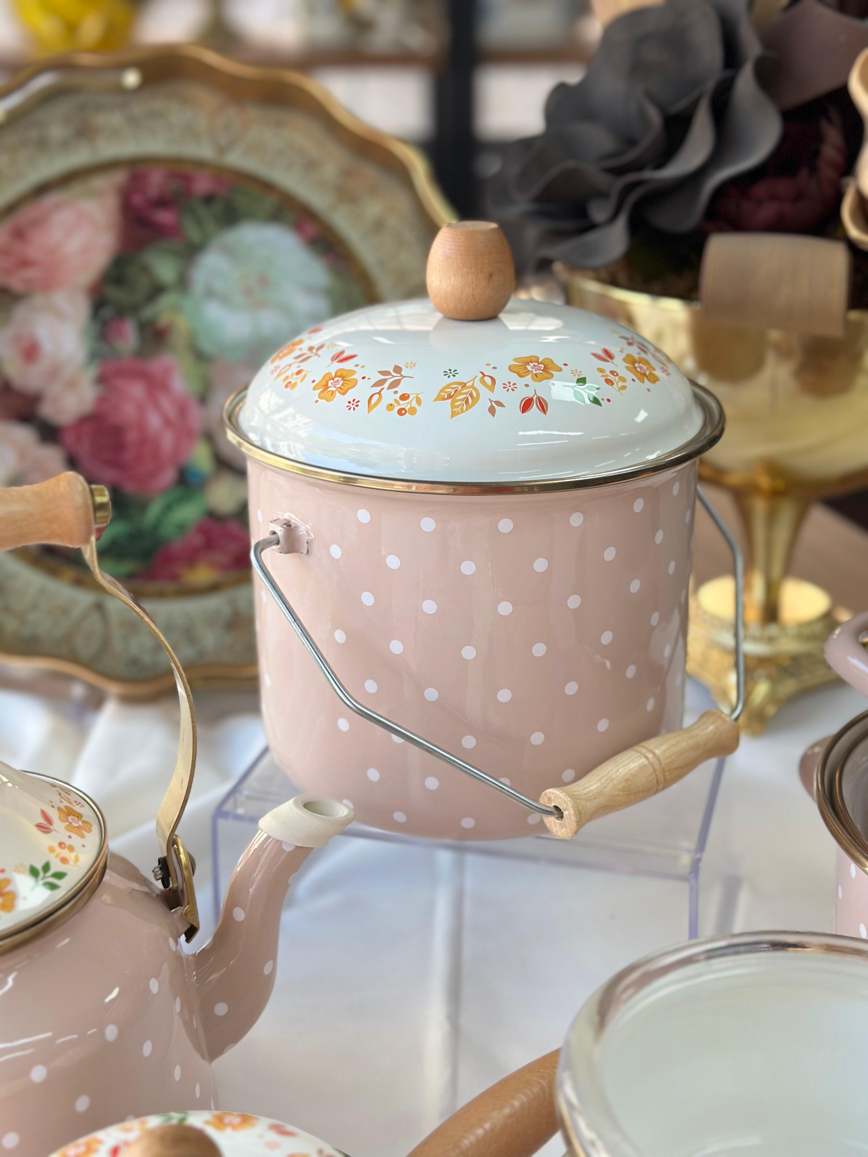 Emaye Amanda Mutfak Seti 7 Parça