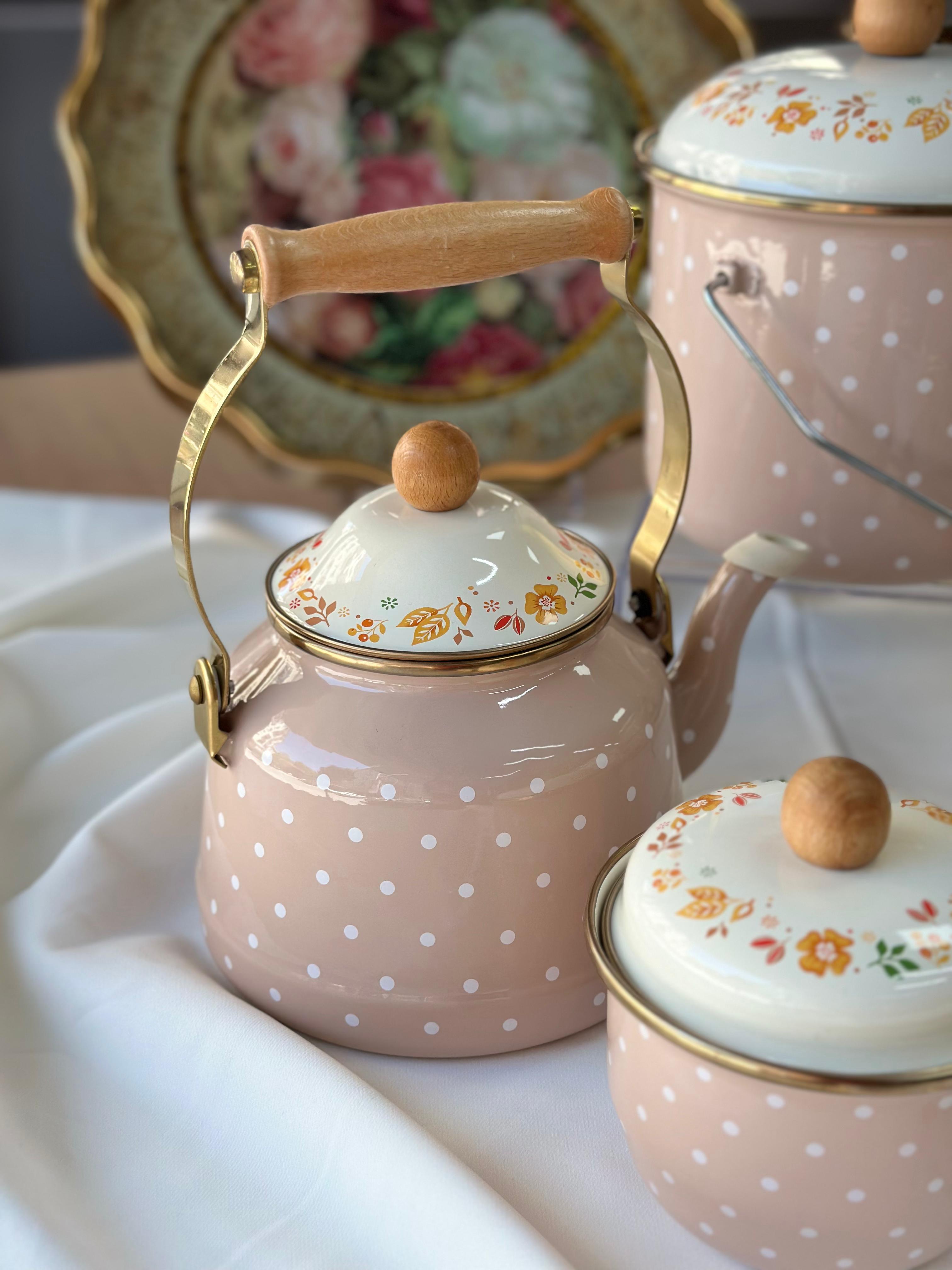 Emaye Amanda Mutfak Seti 7 Parça