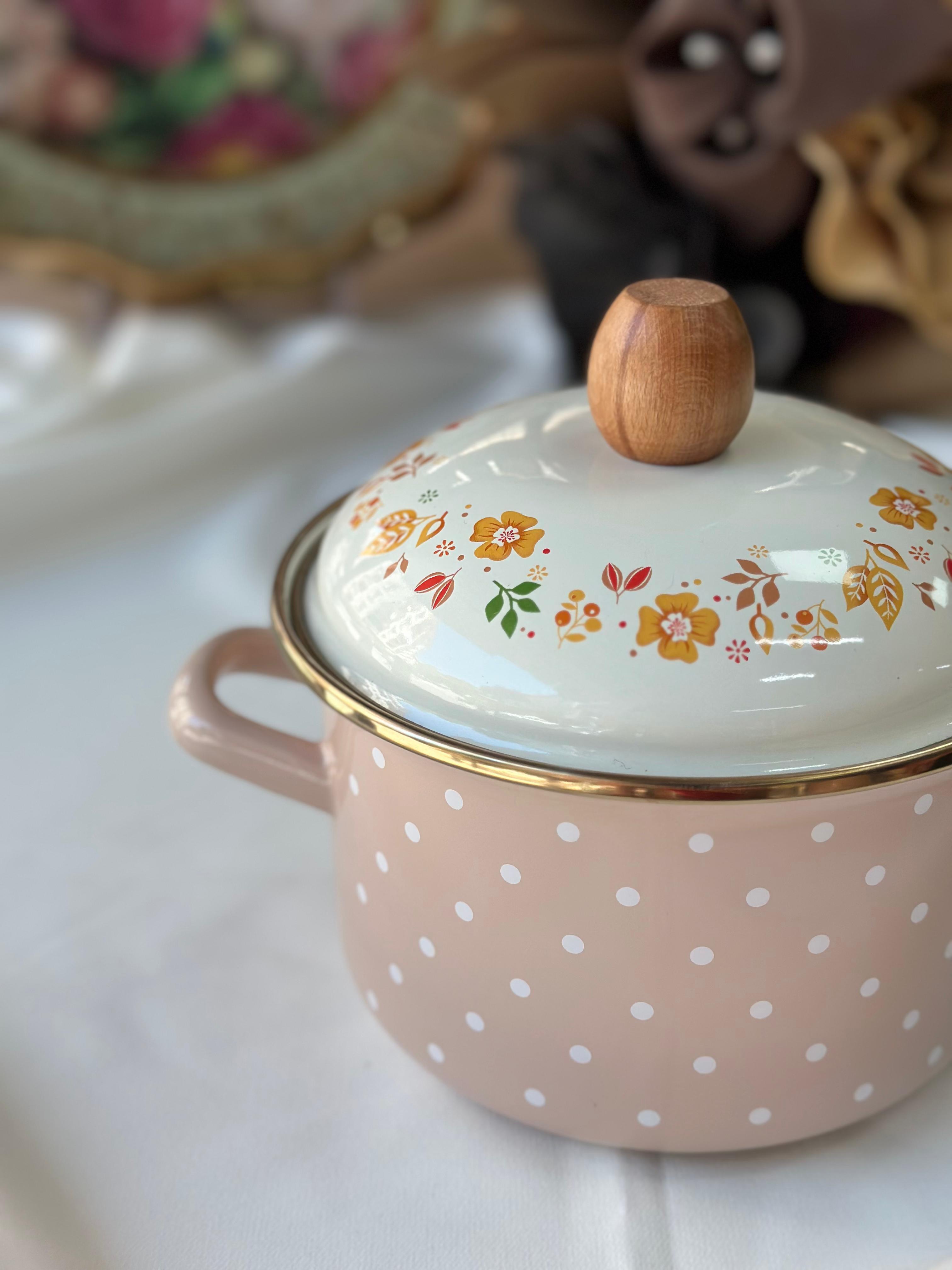 Emaye Amanda Tencere 16 Cm