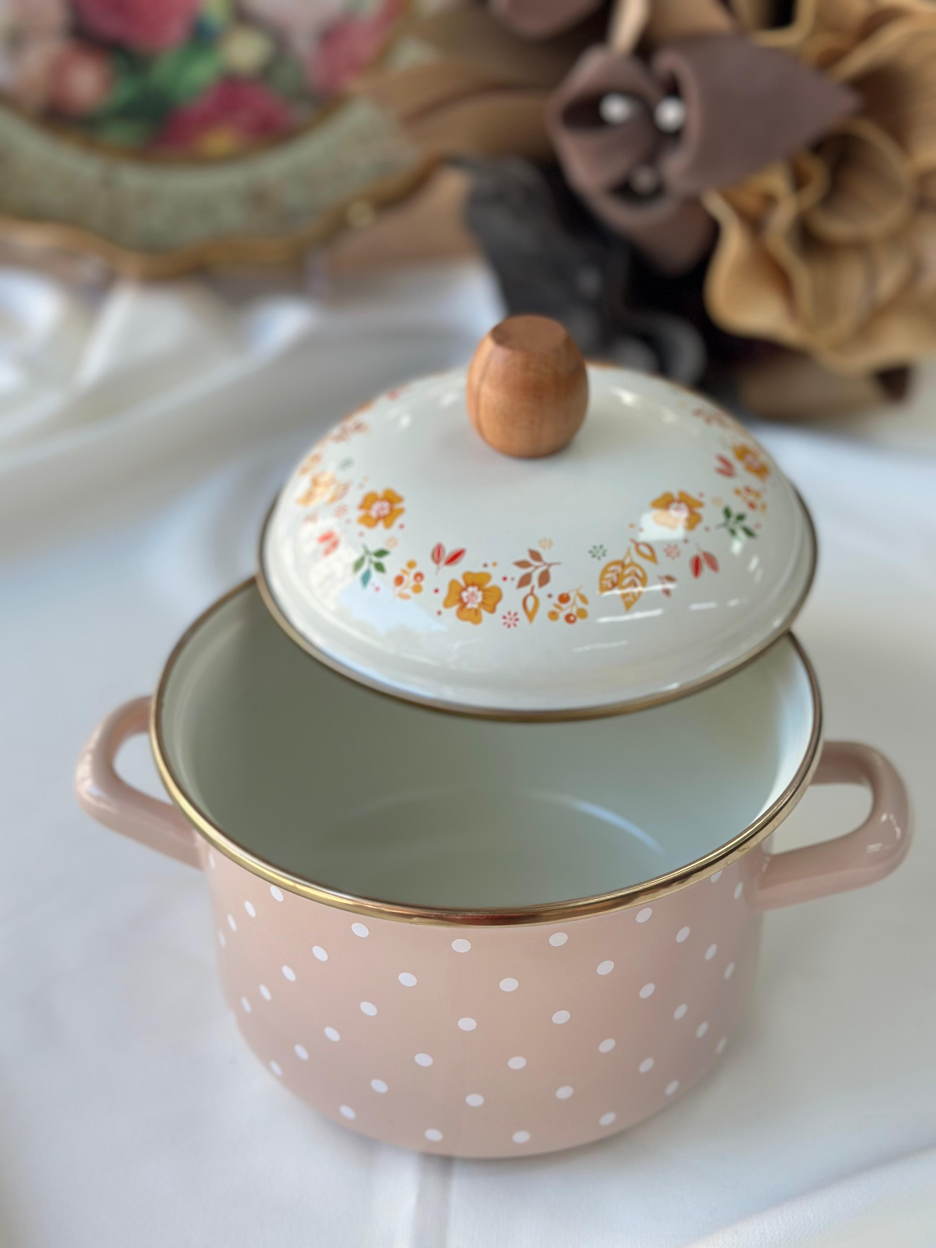 Emaye Amanda Tencere 16 Cm