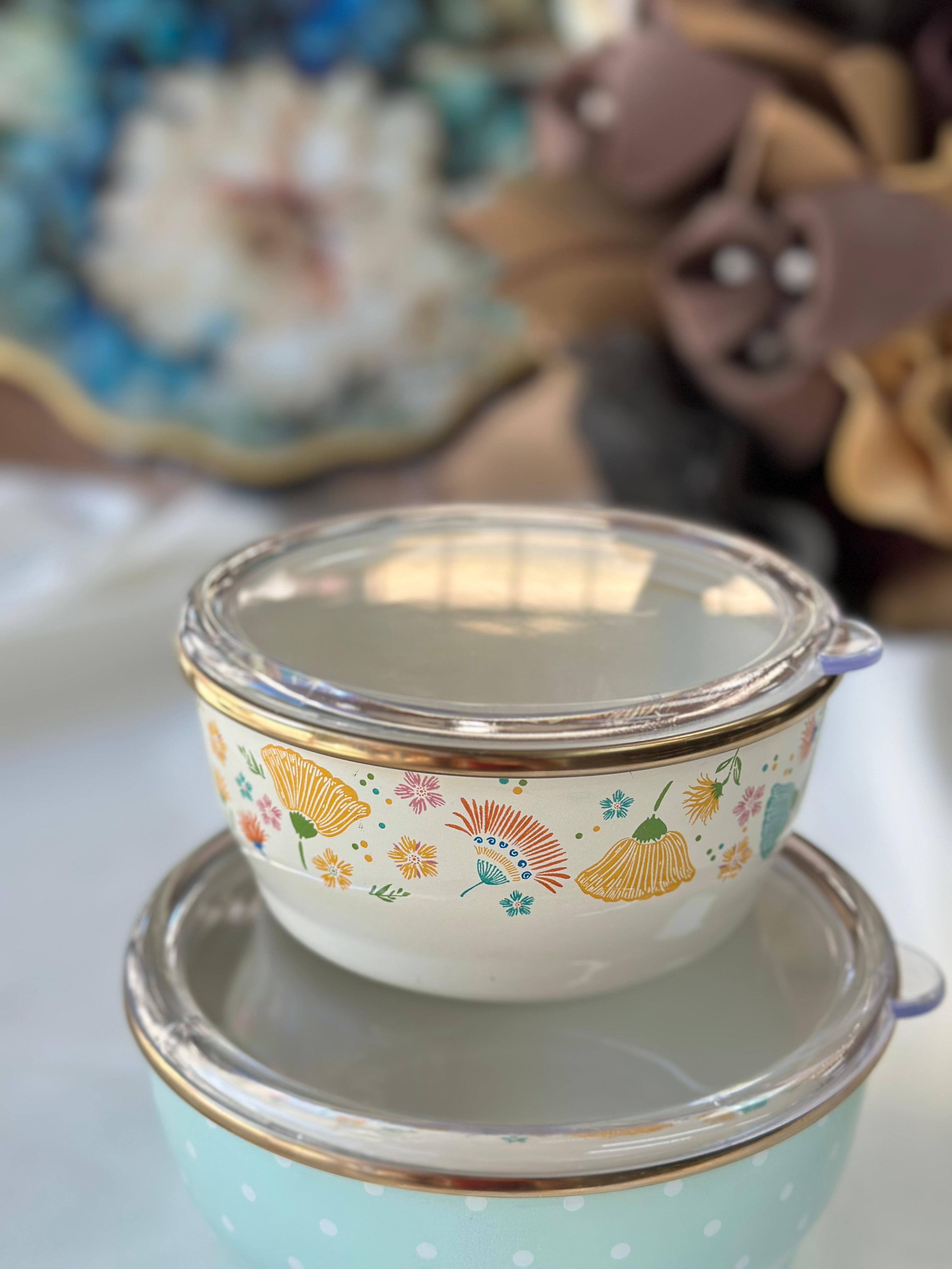 Emaye Esperanza 2'li Saklama Kabı