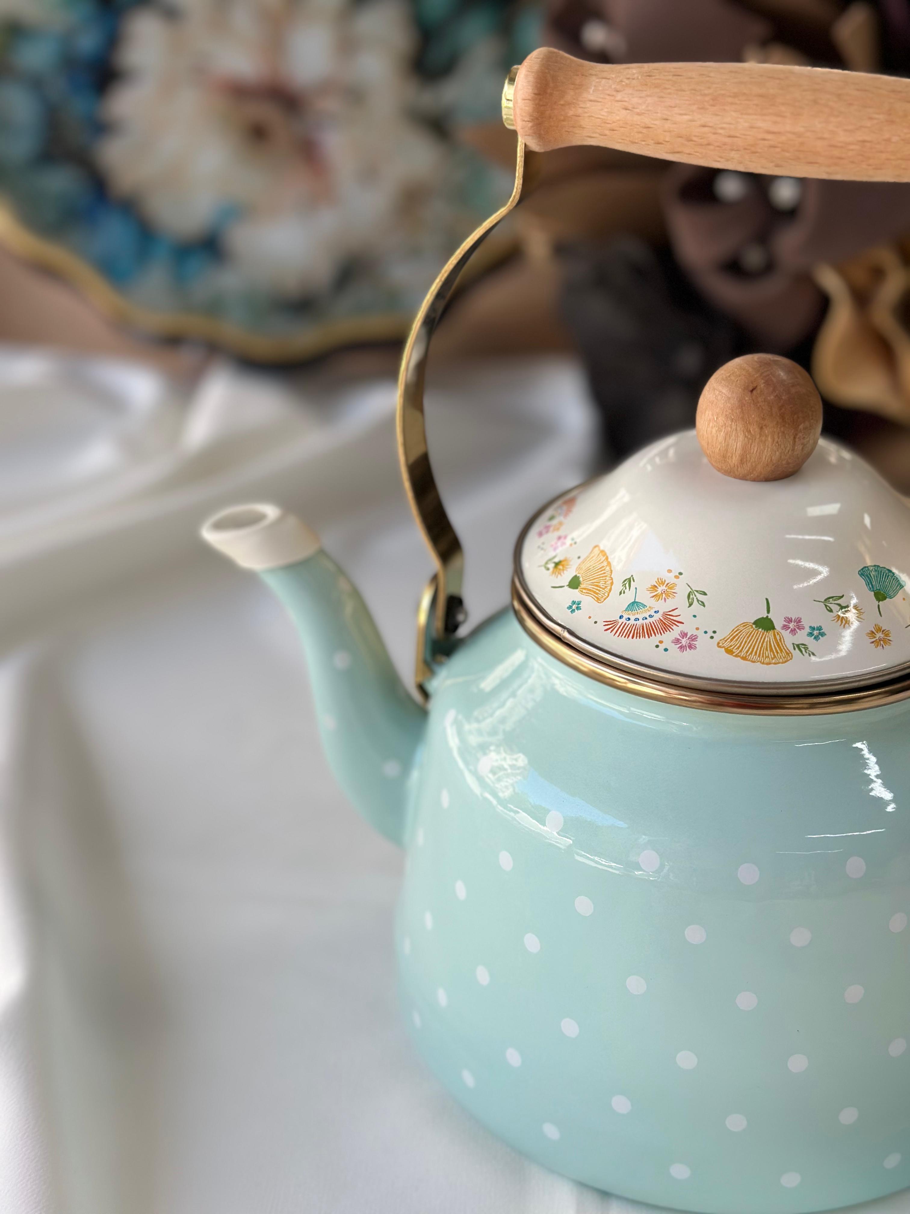 Emaye Esperanza Kettle