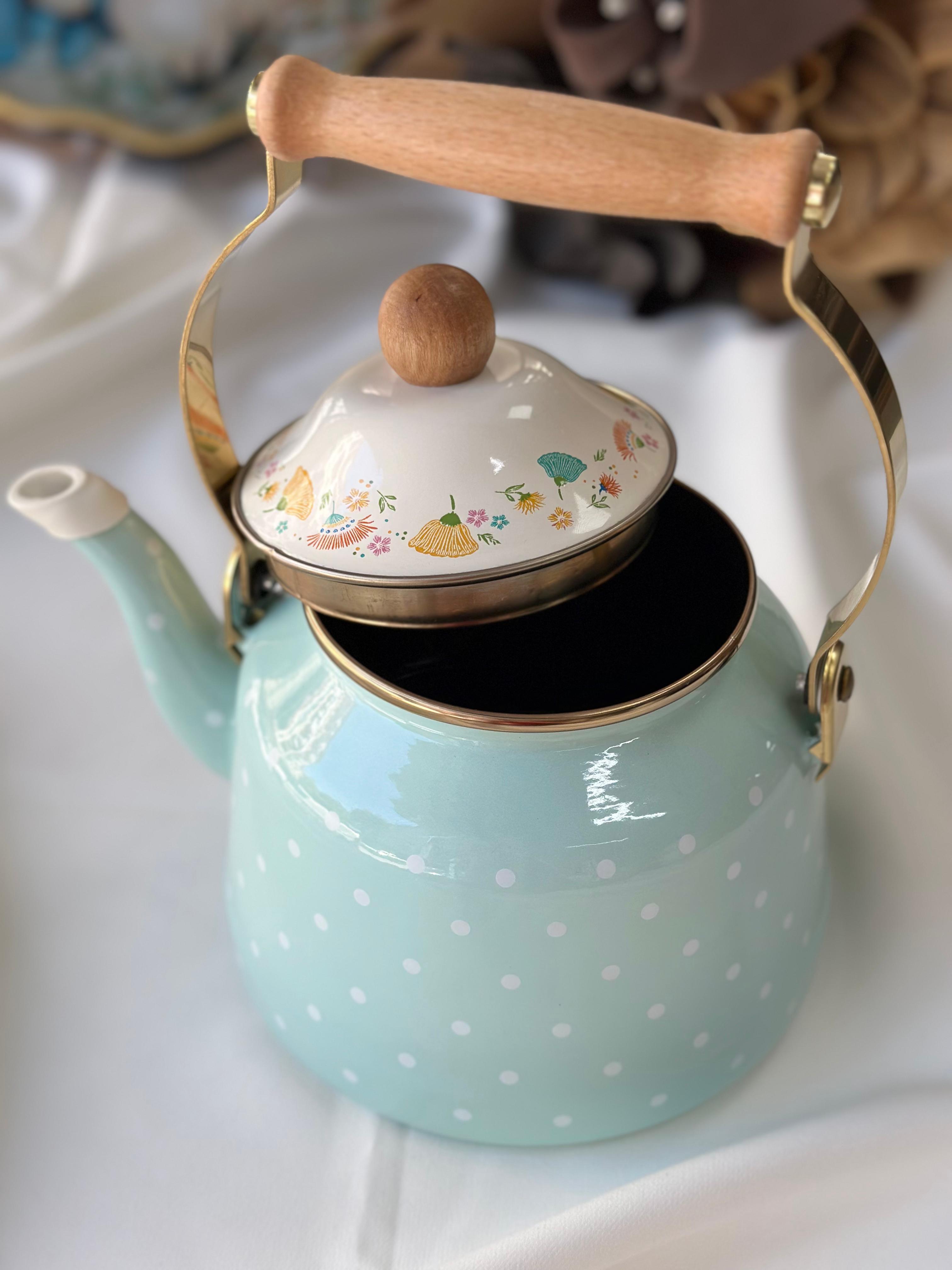 Emaye Esperanza Kettle