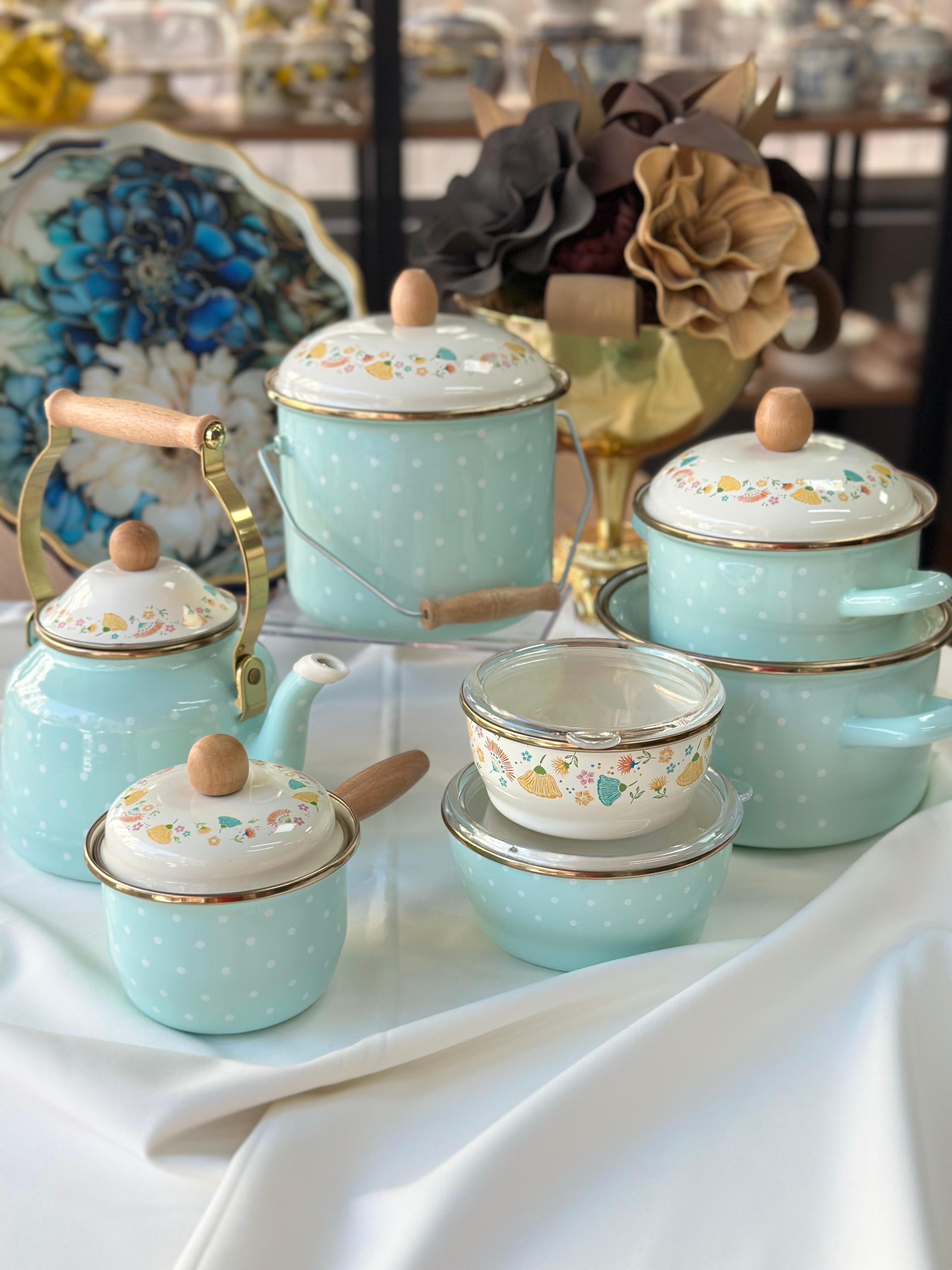 Emaye Esperanza Mutfak Seti 7 Parça