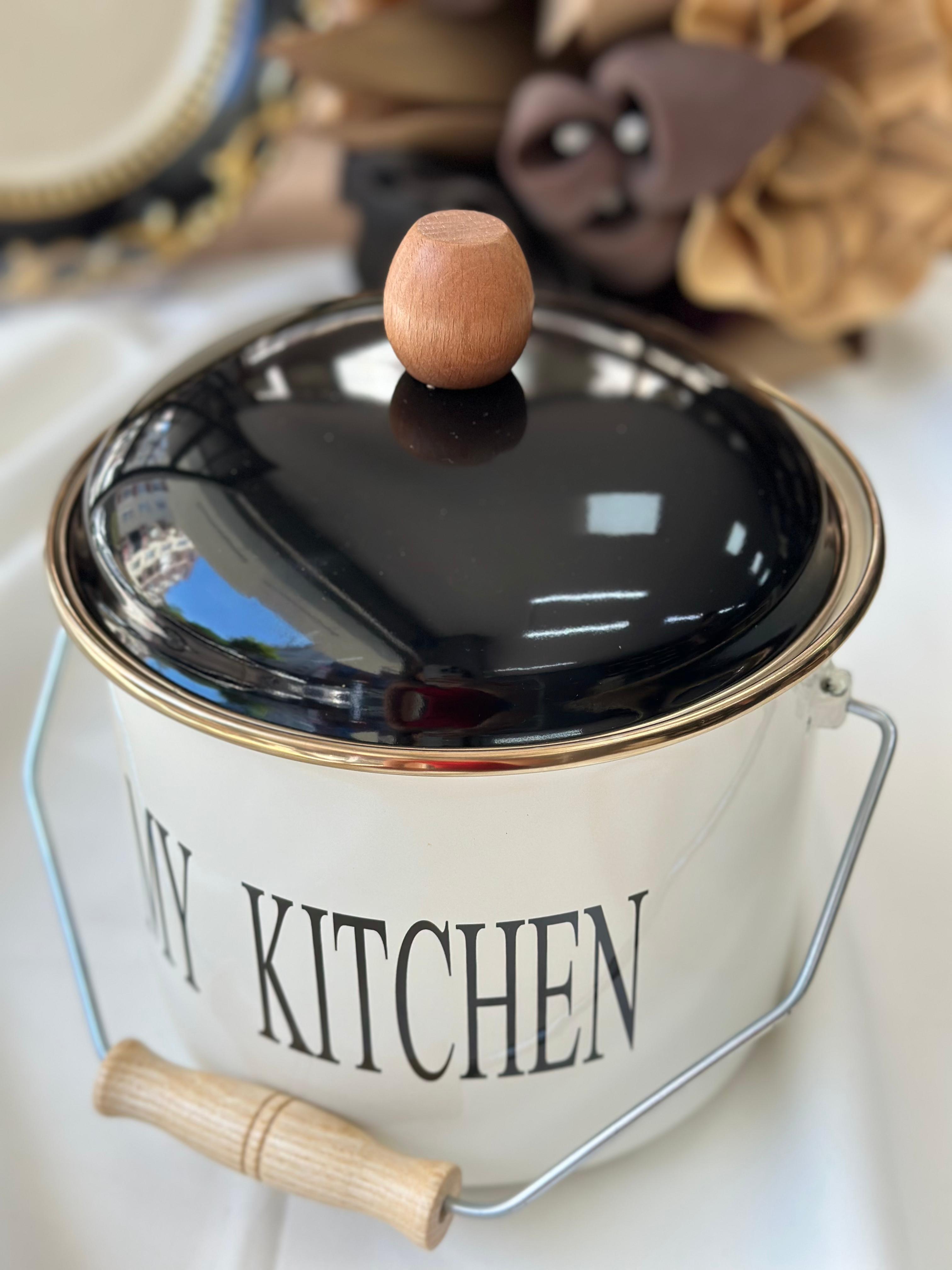 Emaye Motto Bakraç 18 Cm