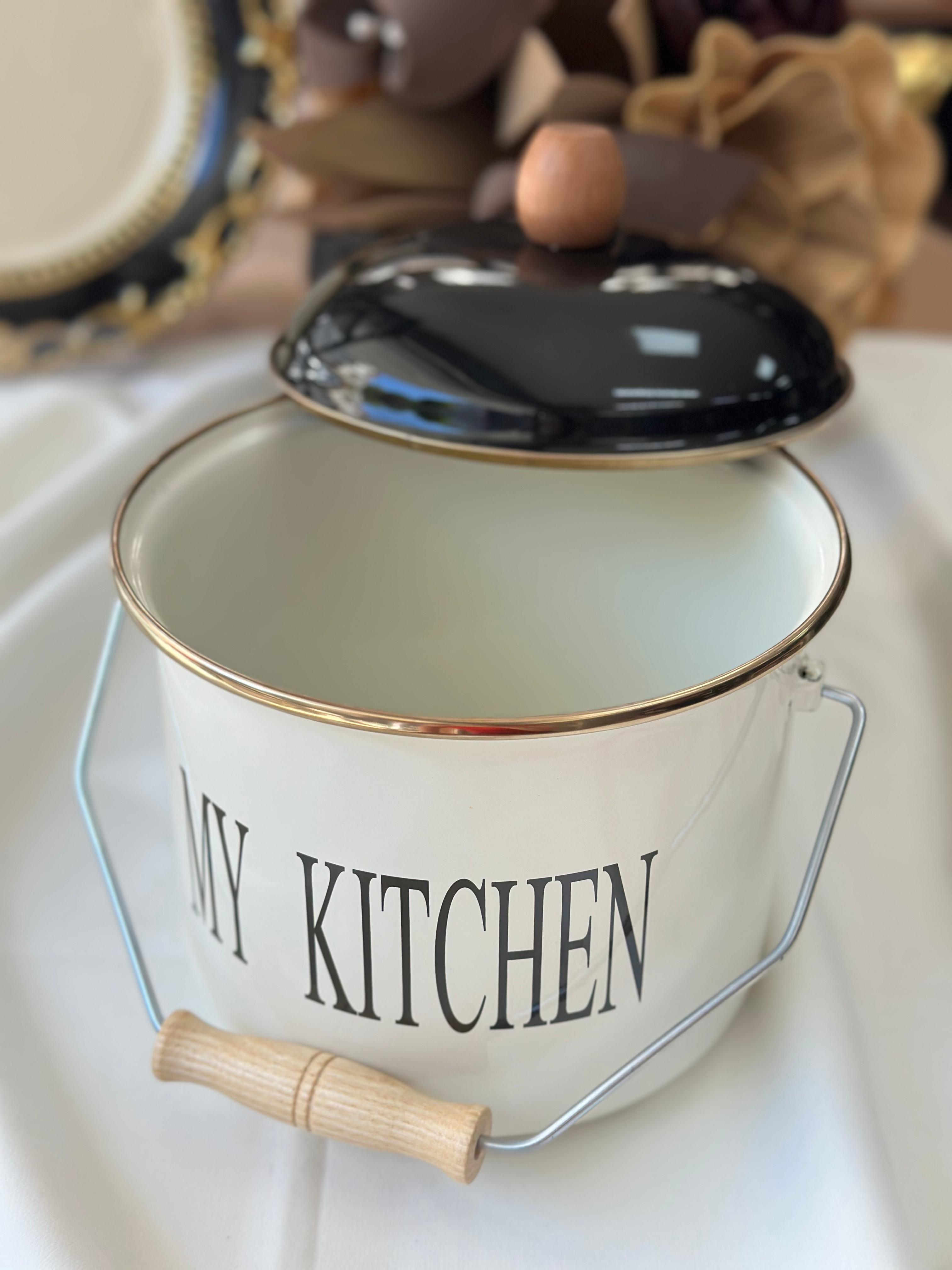 Emaye Motto Bakraç 18 Cm