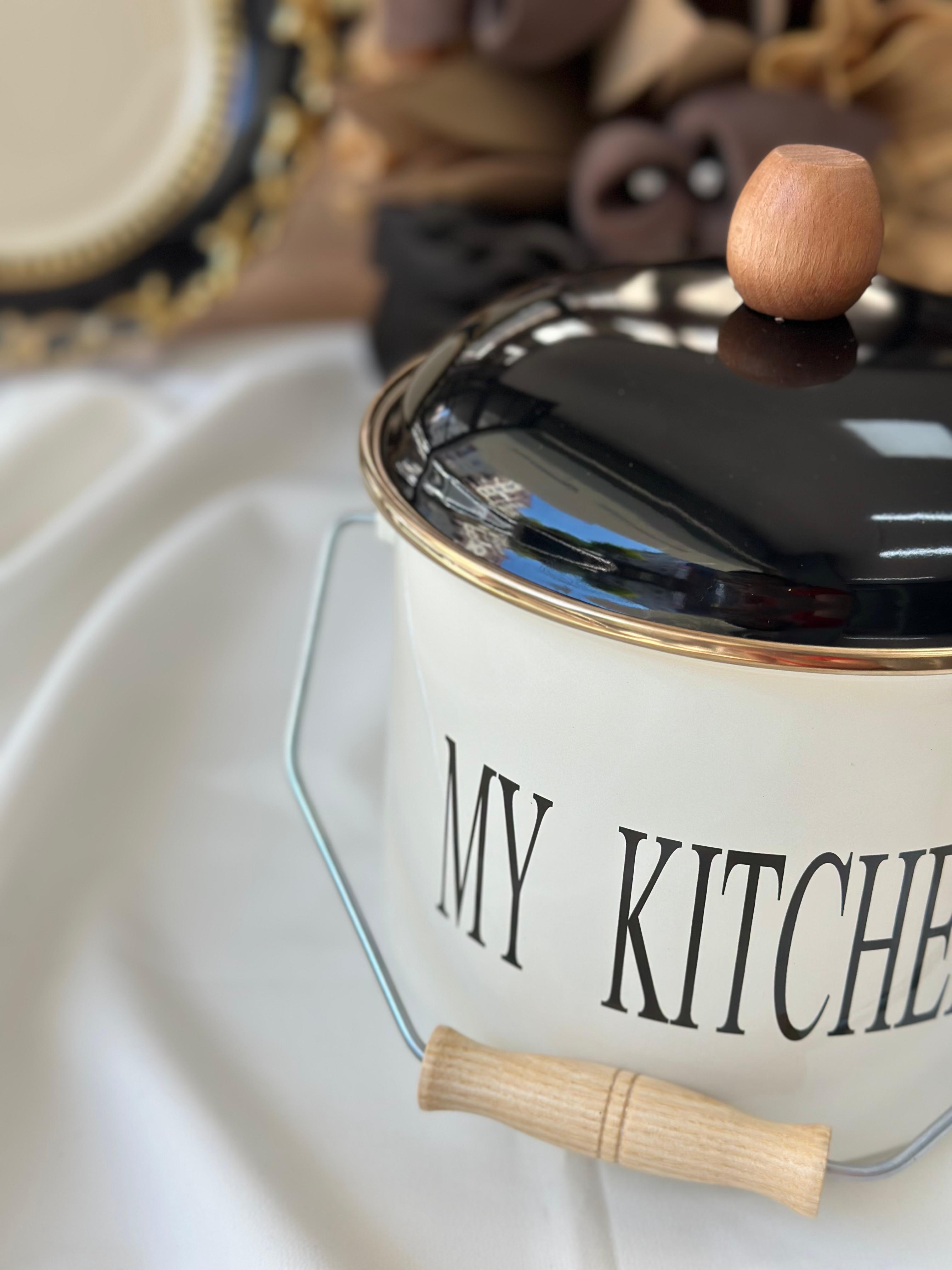 Emaye Motto Bakraç 18 Cm