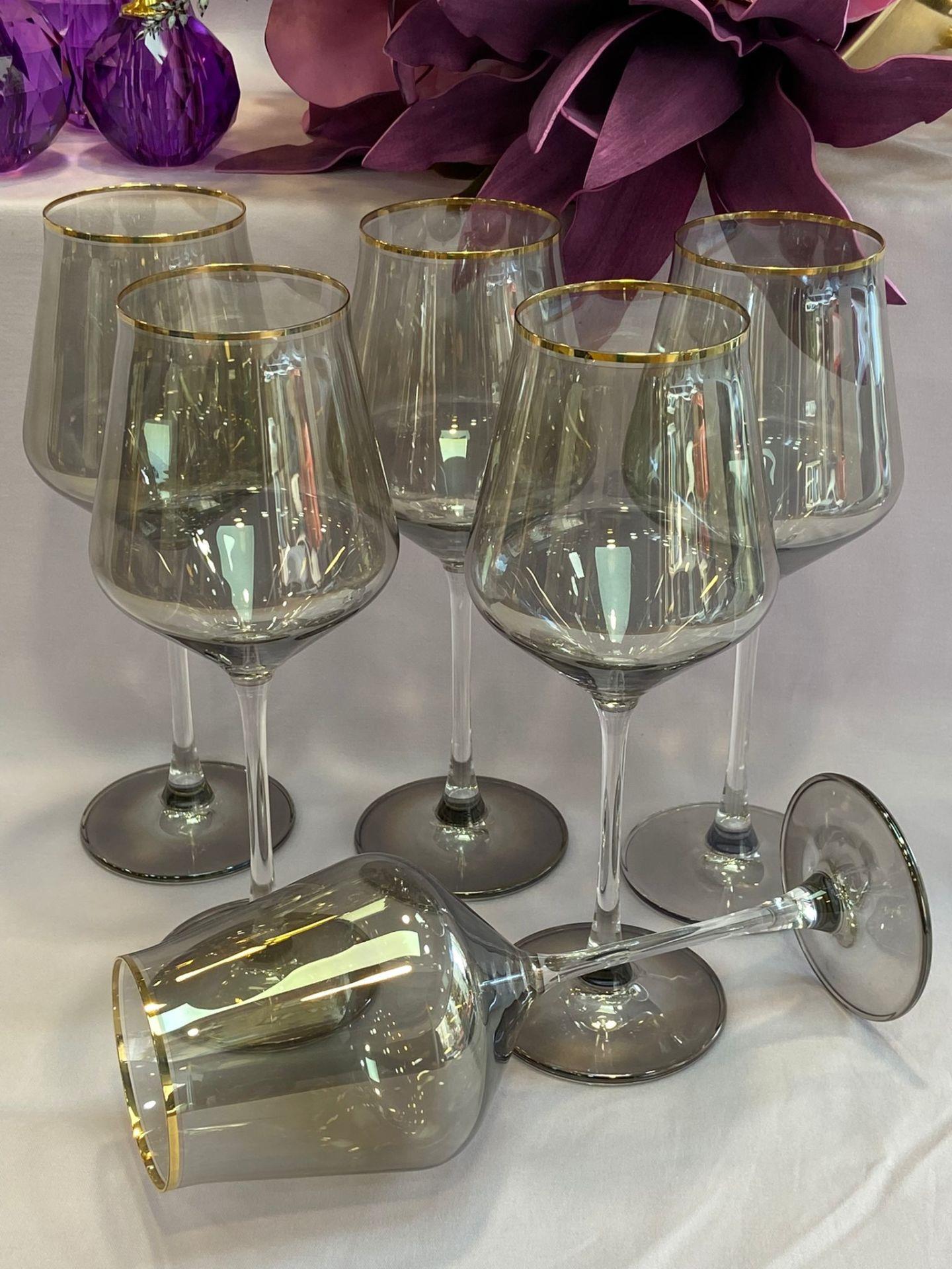 Füme Gold Kadeh 6'lı Set
