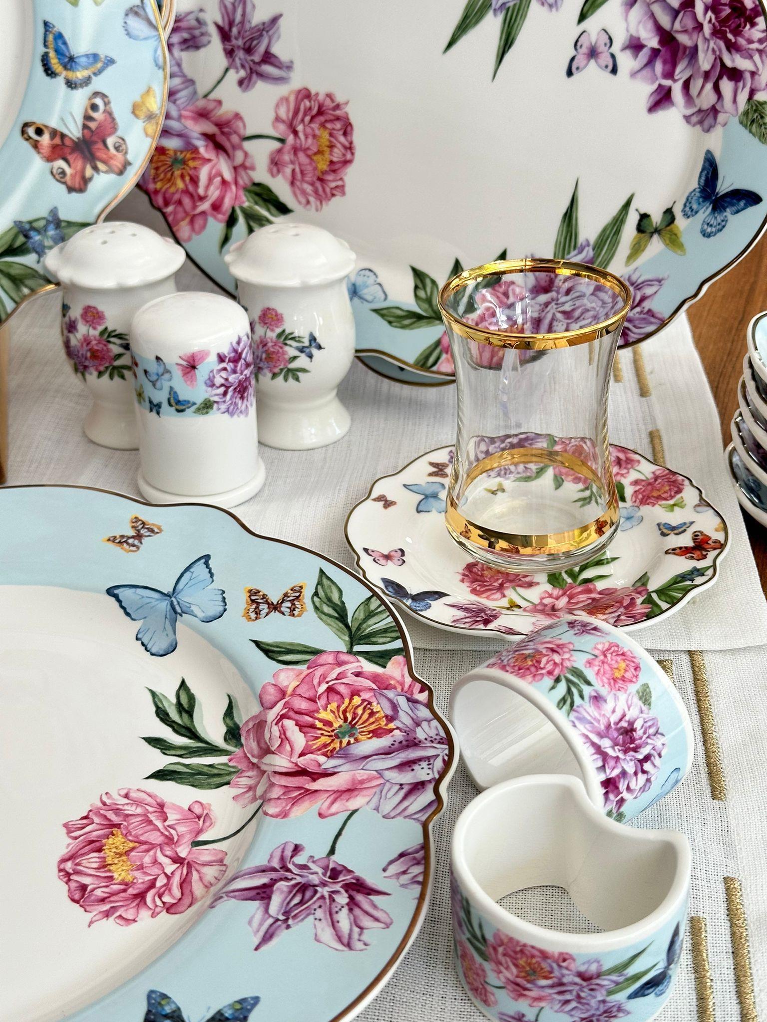 Kahvaltı Takımı 42 Parça 6 Kişilik Butterfly