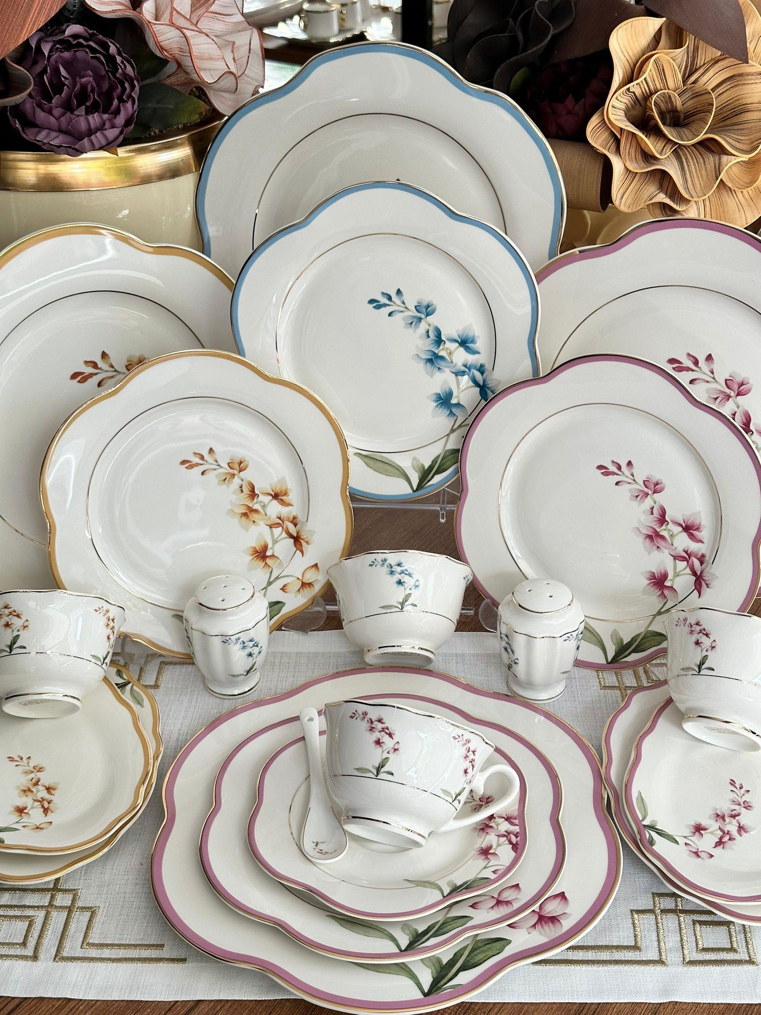 Kahvaltı Takımı 42 Parça 6 Kişilik Colorful Garden