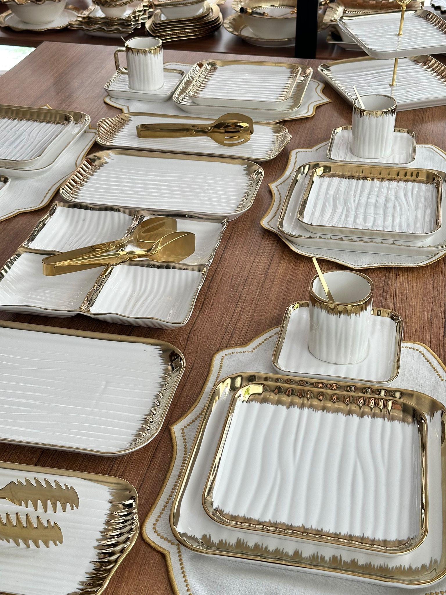 Kahvaltı Takımı 46 Parça 6 Kişilik Goldies