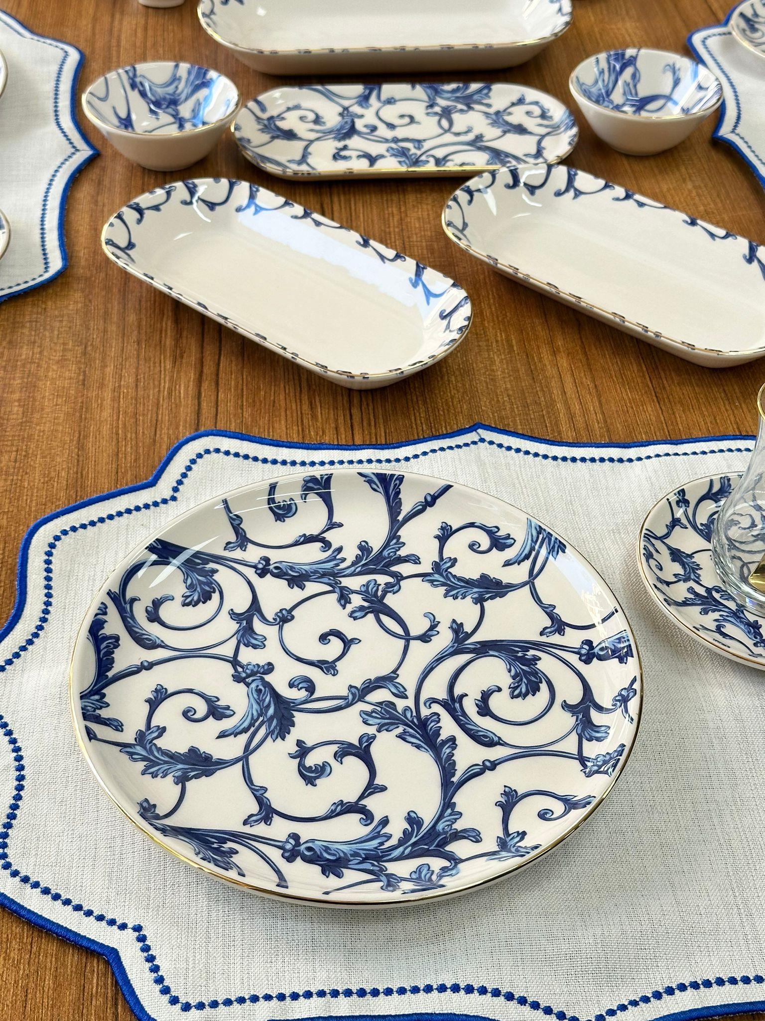 Kahvaltı Takımı 47 Parça 6 Kişilik Fleur