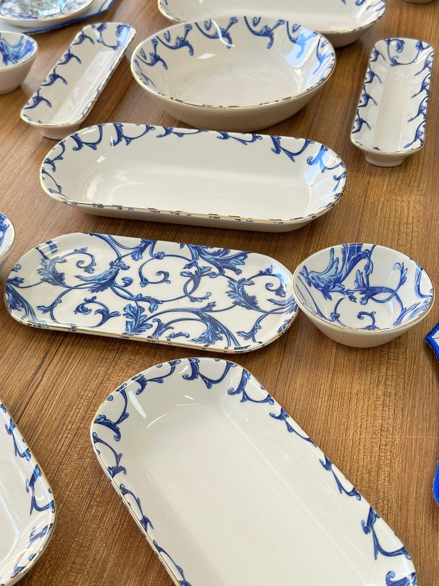 Kahvaltı Takımı 47 Parça 6 Kişilik Fleur